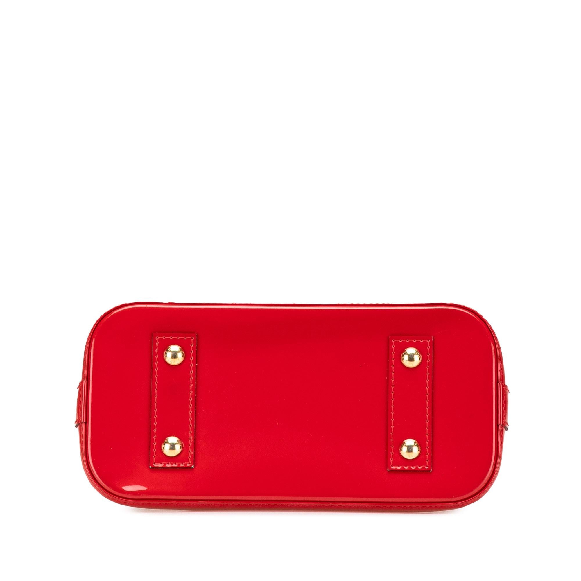 Louis Vuitton Monogram Vernis Alma BB