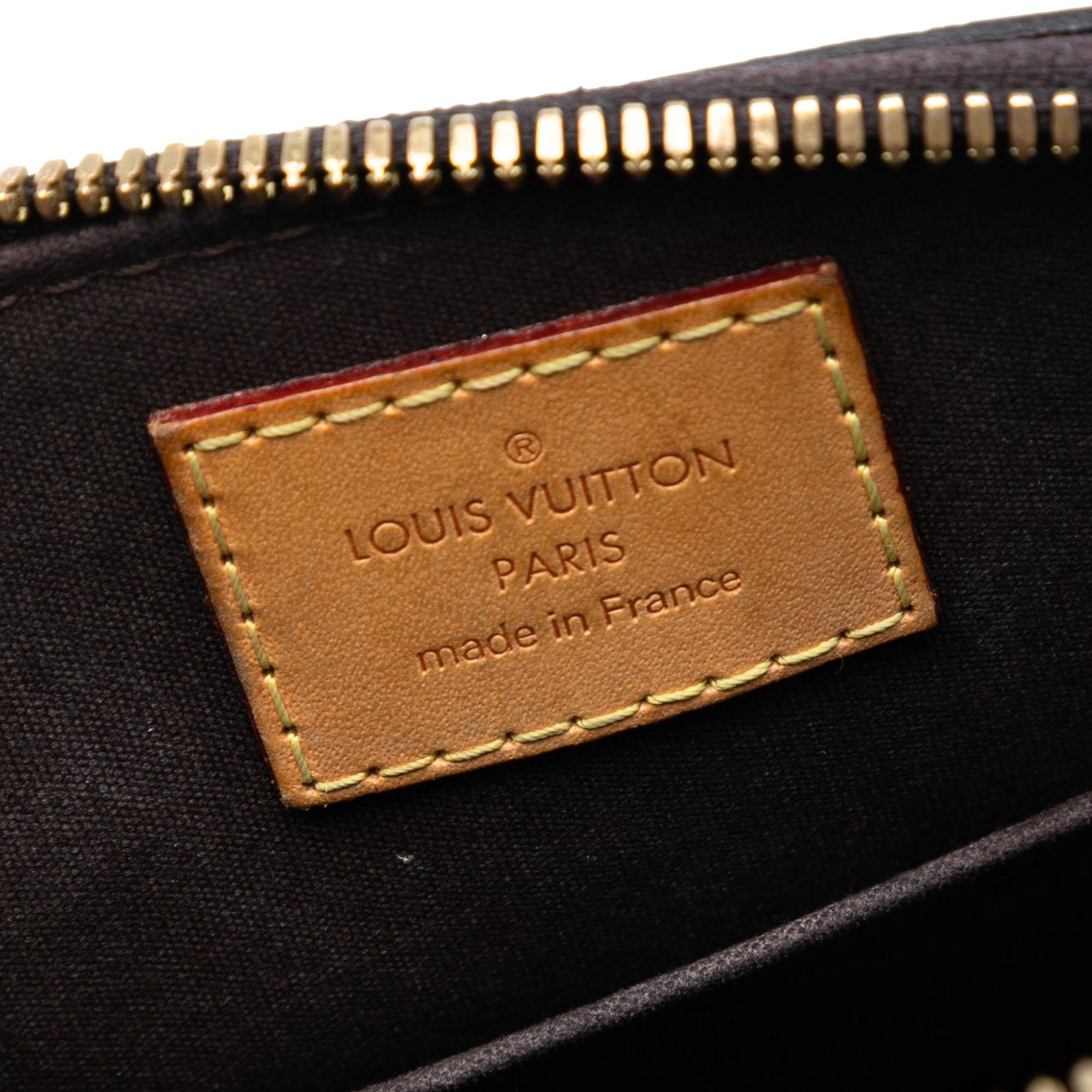 Louis Vuitton Monogram Vernis Alma BB