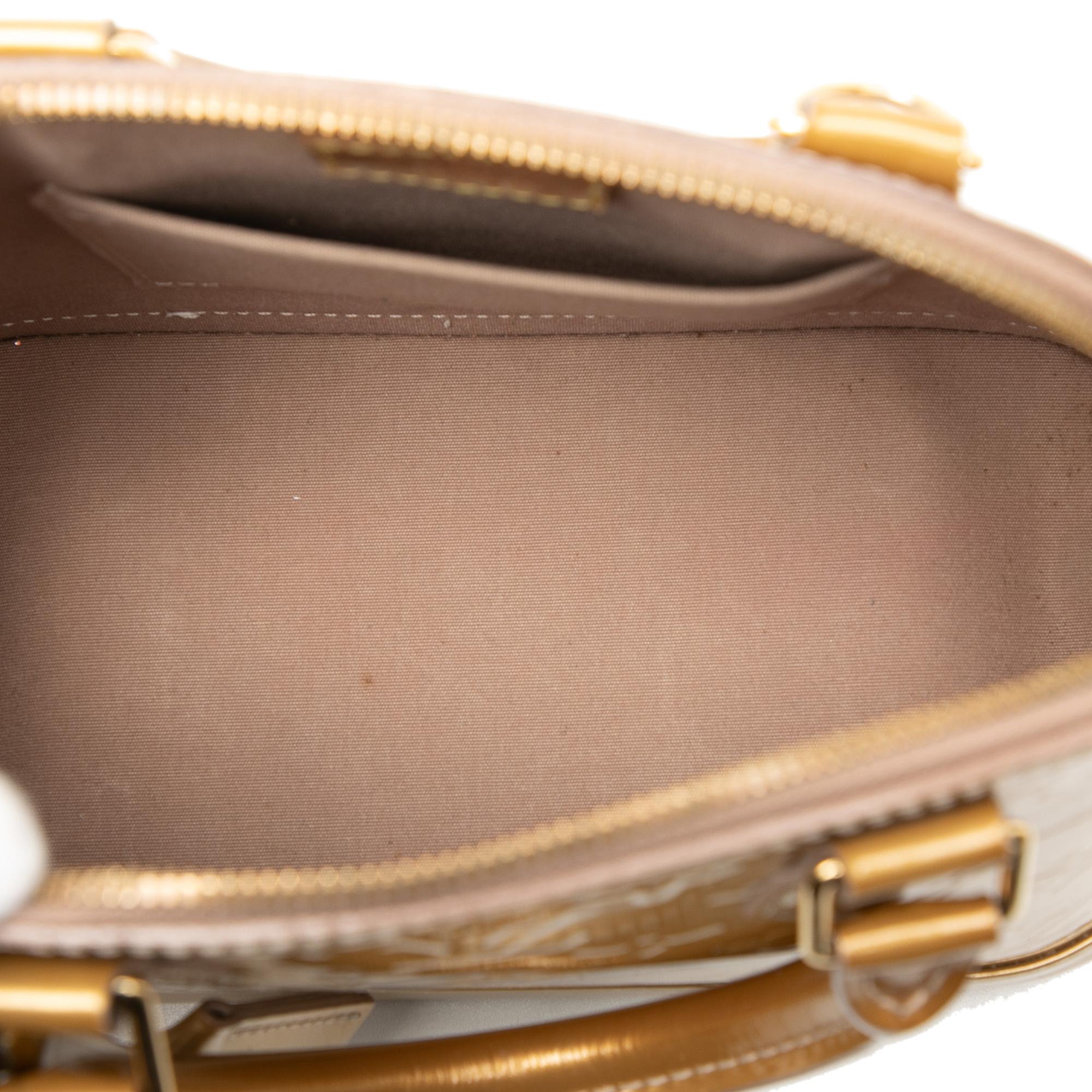 Louis Vuitton Monogram Vernis Alma BB