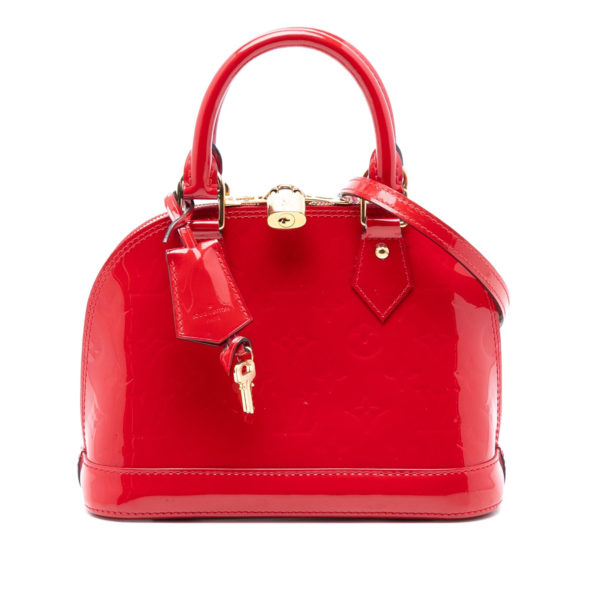 Louis Vuitton Monogram Vernis Alma BB