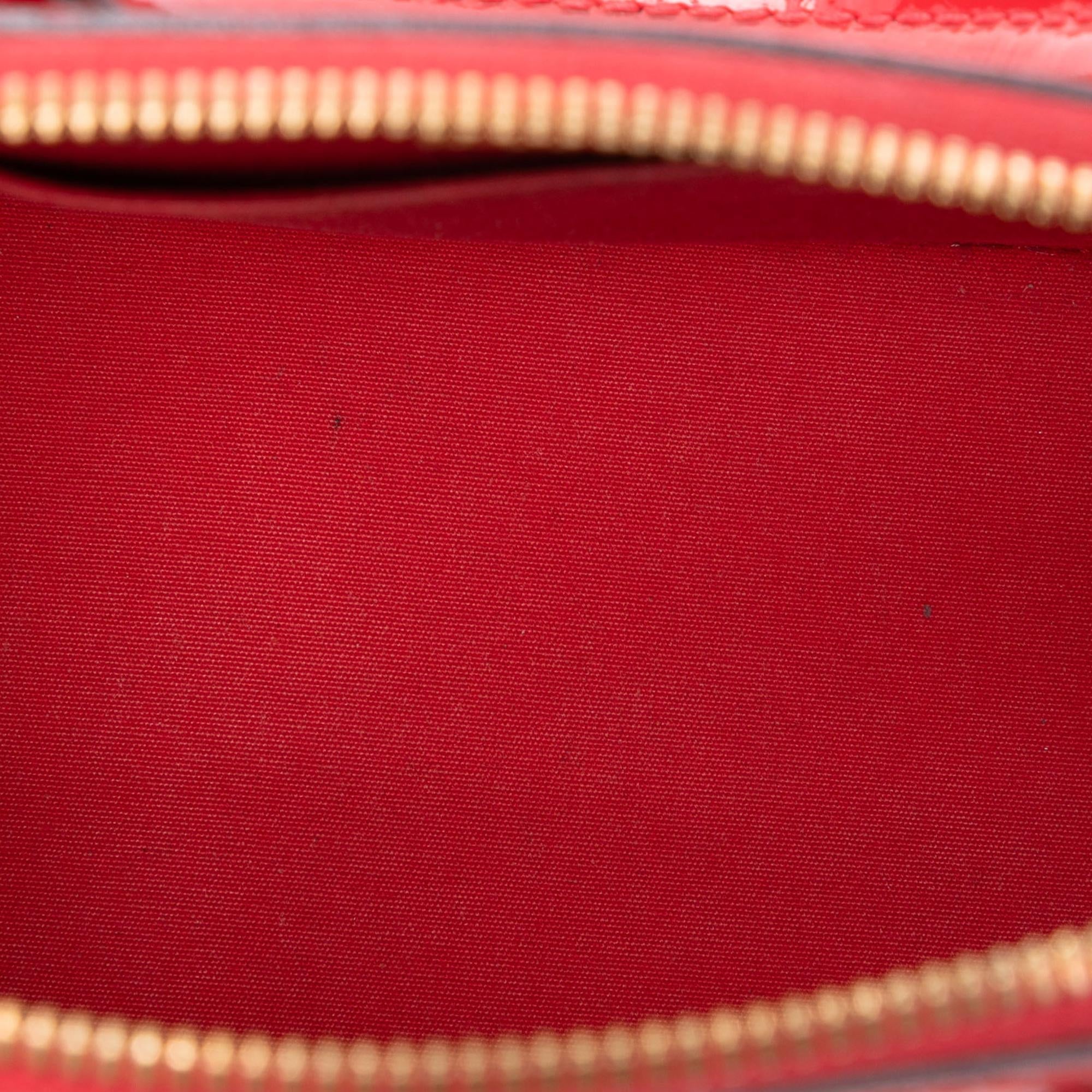 Louis Vuitton Monogram Vernis Alma BB