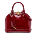 Louis Vuitton Monogram Vernis Alma BB