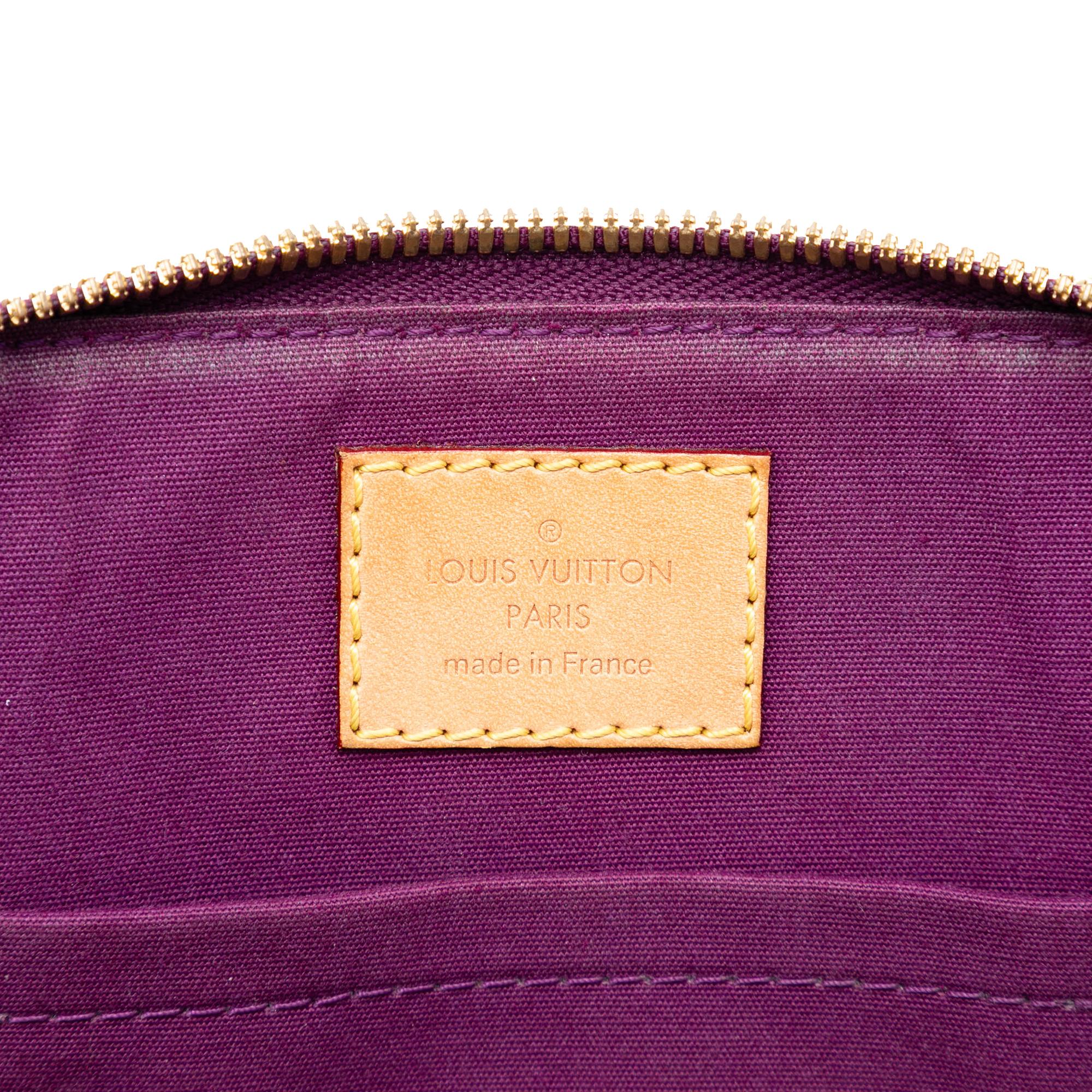 Louis Vuitton Monogram Vernis Alma BB