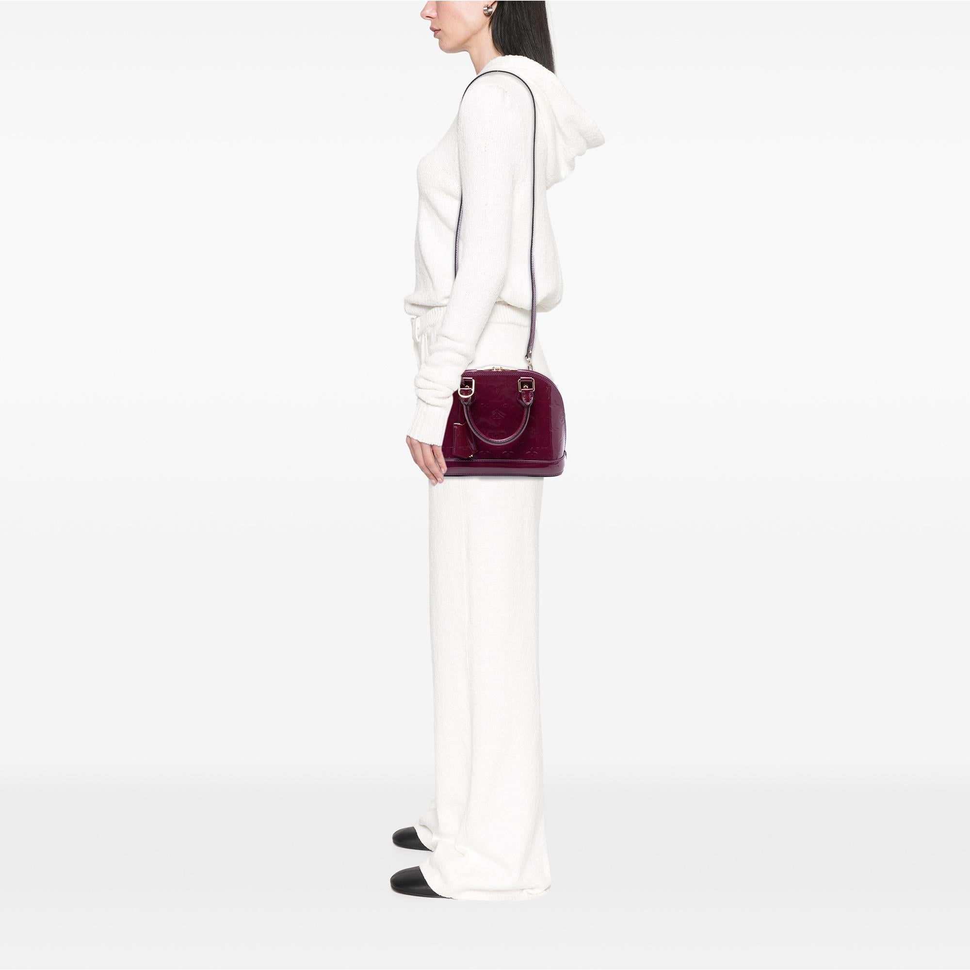 Louis Vuitton Monogram Vernis Alma BB