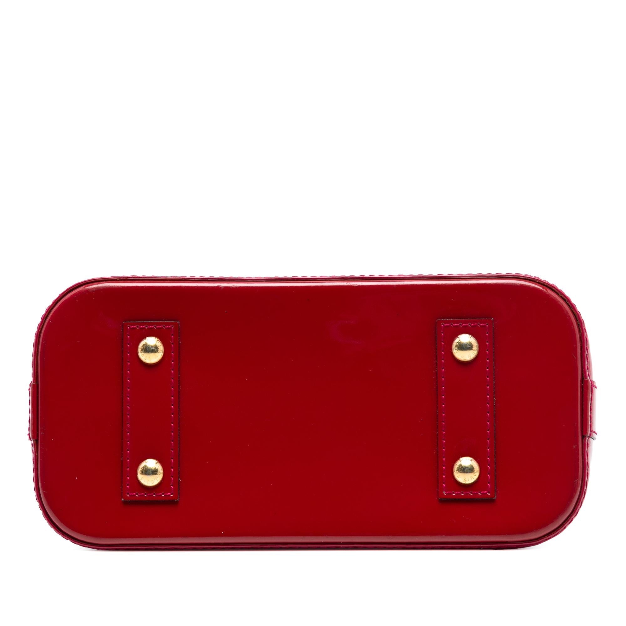 Louis Vuitton Monogram Vernis Alma BB