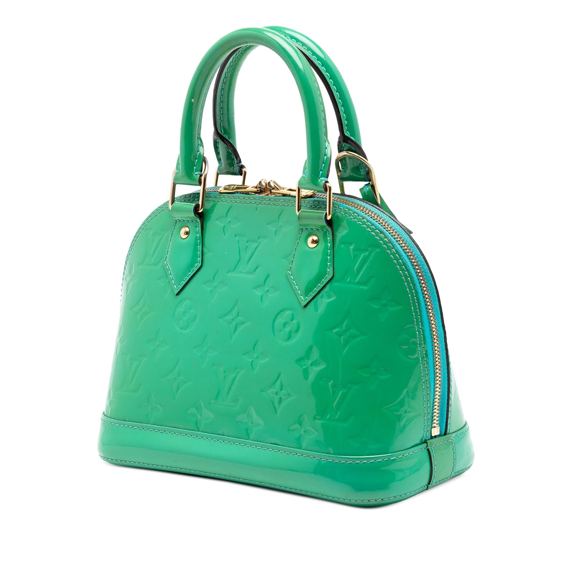 Louis Vuitton Monogram Vernis Alma BB