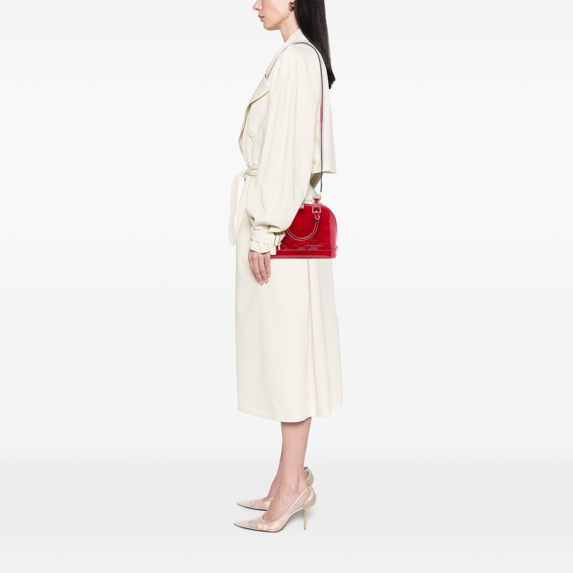 Louis Vuitton Monogram Vernis Alma BB