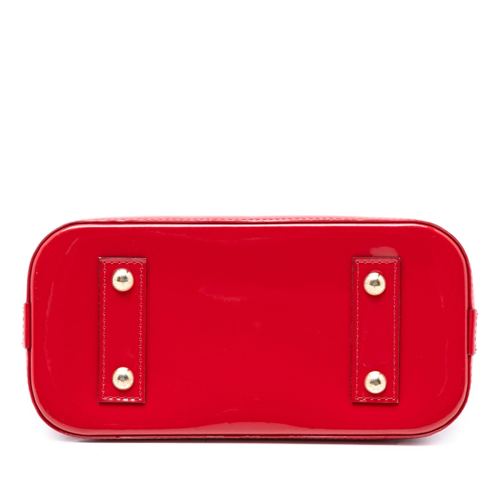 Louis Vuitton Monogram Vernis Alma BB