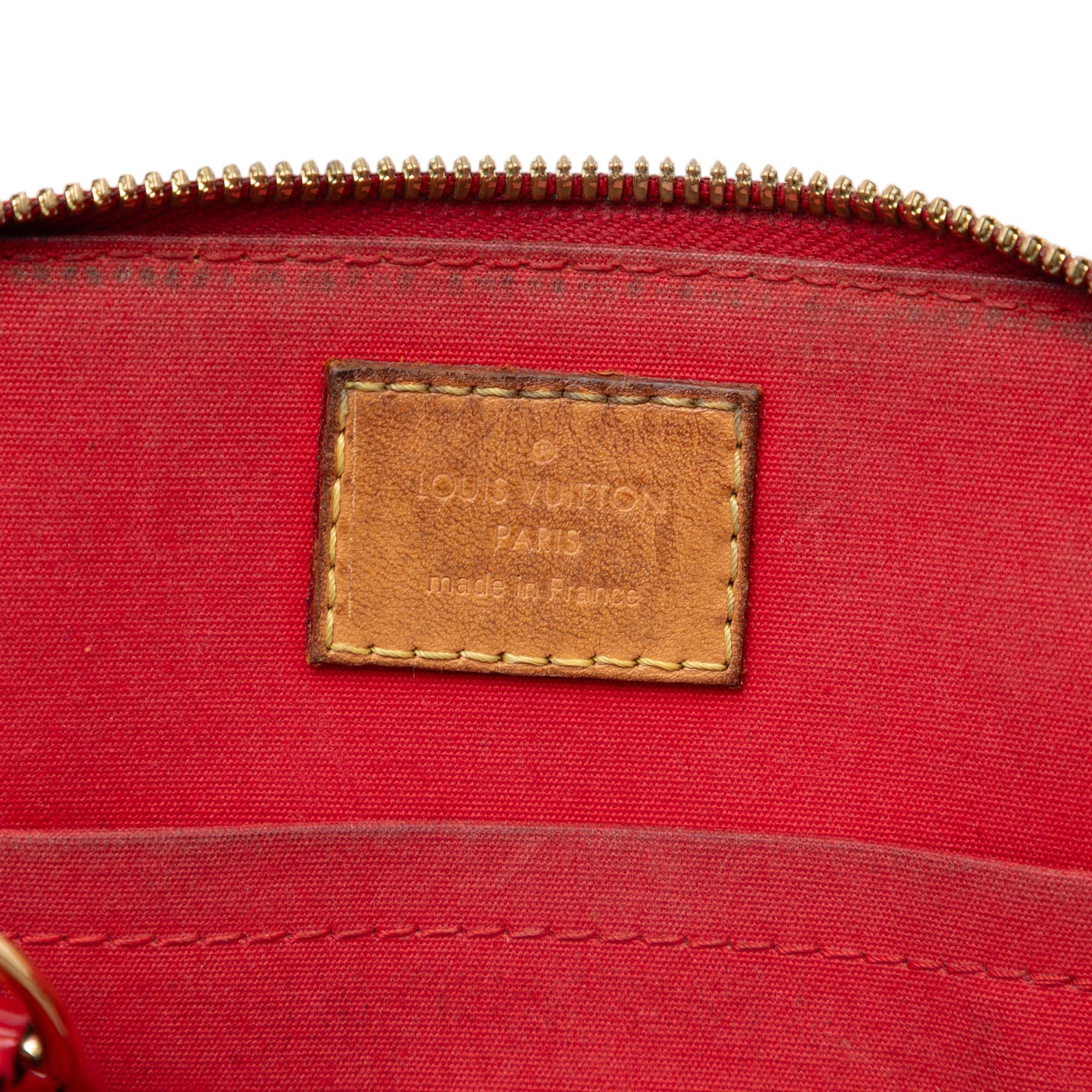 Louis Vuitton Monogram Vernis Alma BB