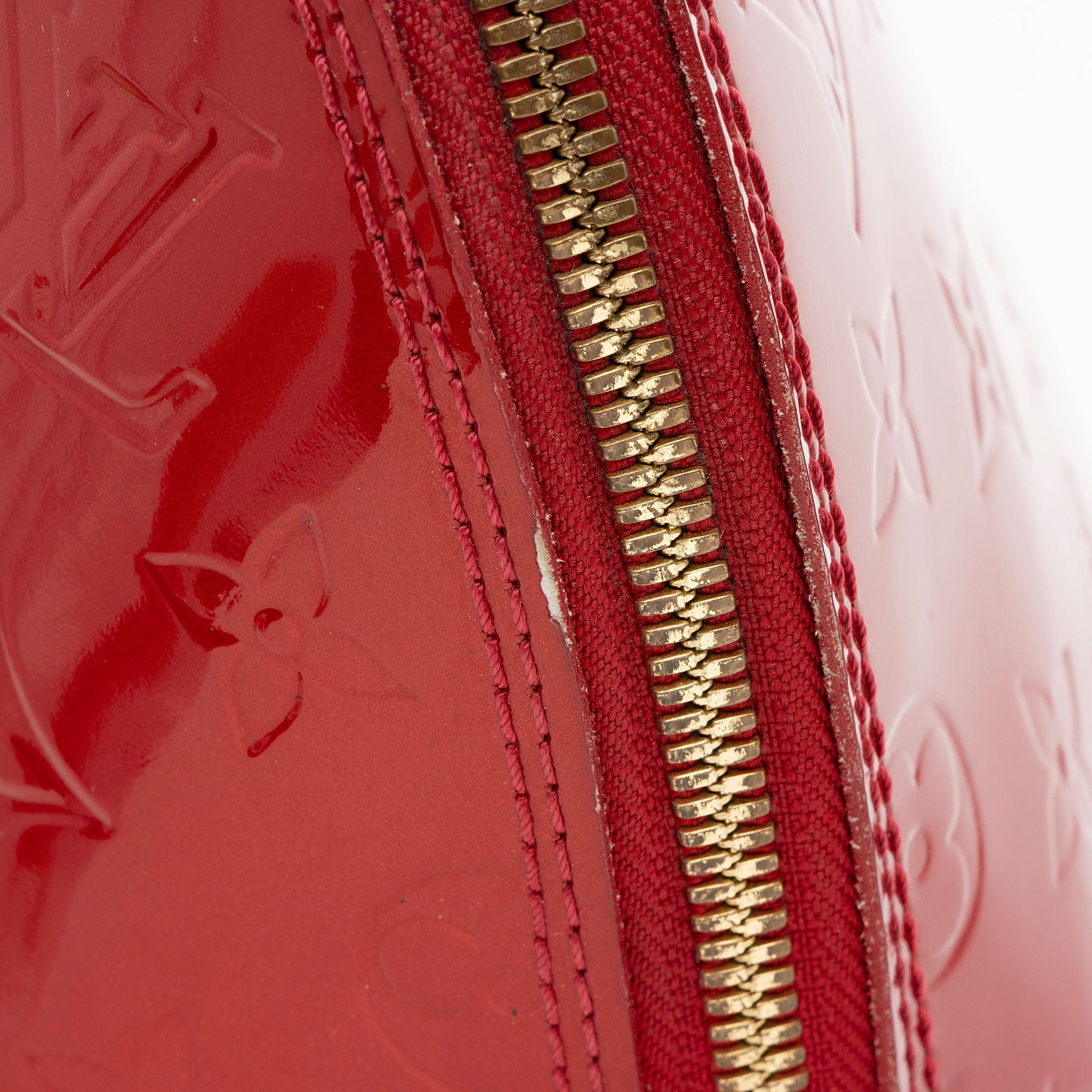 Louis Vuitton Monogram Vernis Alma GM Satchel