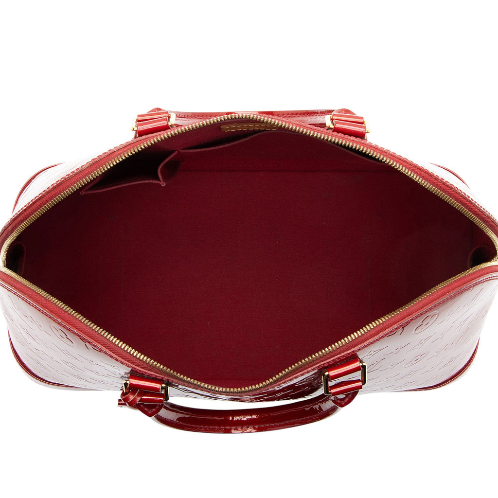 Louis Vuitton Monogram Vernis Alma GM Satchel