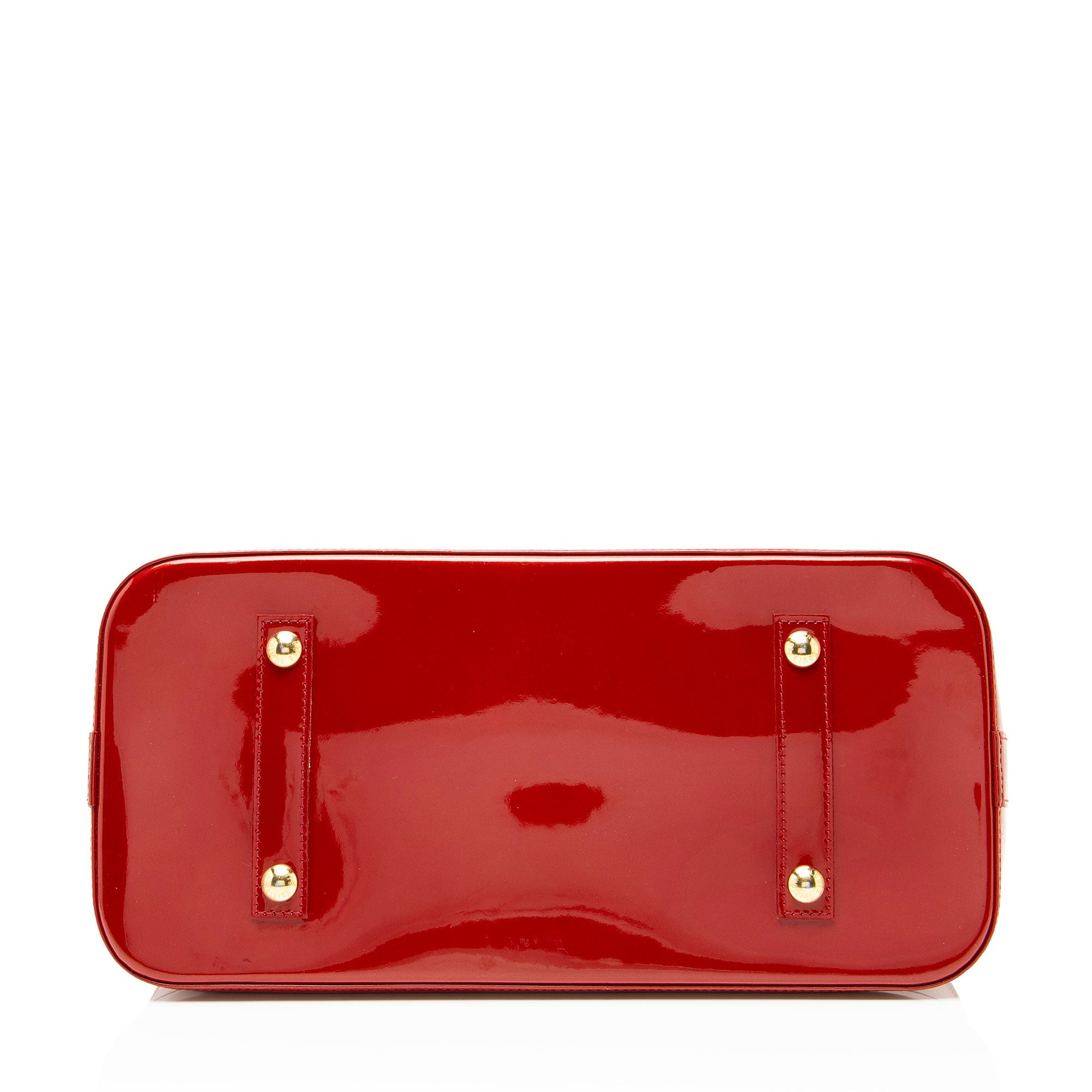 Louis Vuitton Monogram Vernis Alma GM Satchel