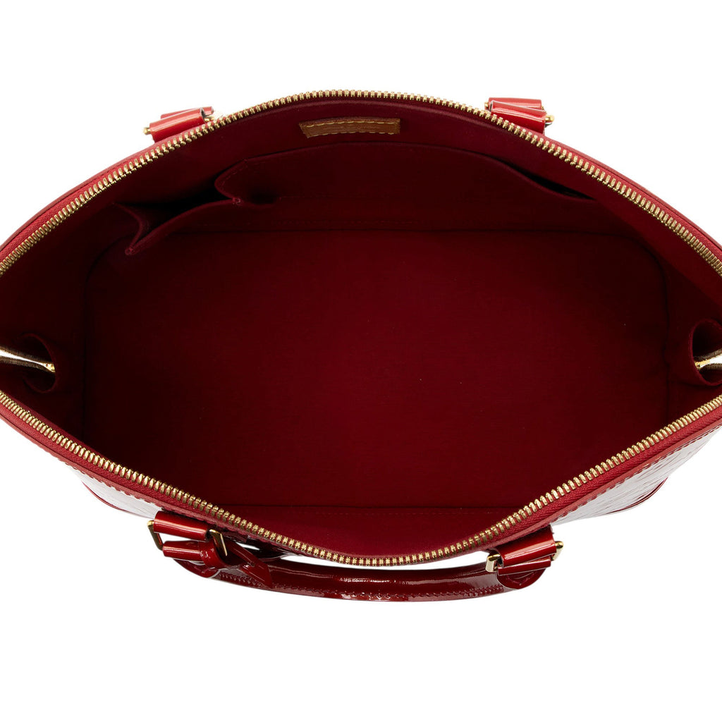 Louis Vuitton Monogram Vernis Alma GM Satchel