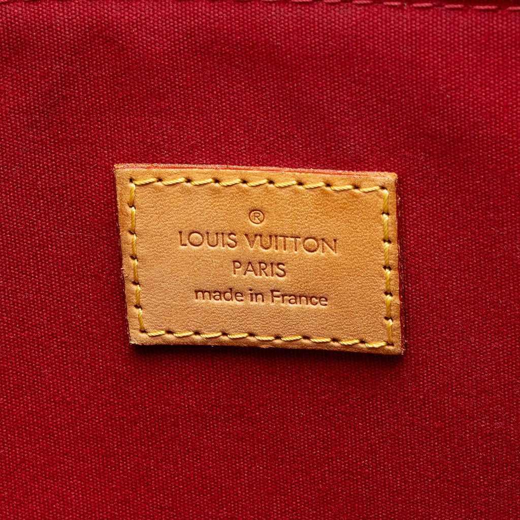 Louis Vuitton Monogram Vernis Alma GM Satchel