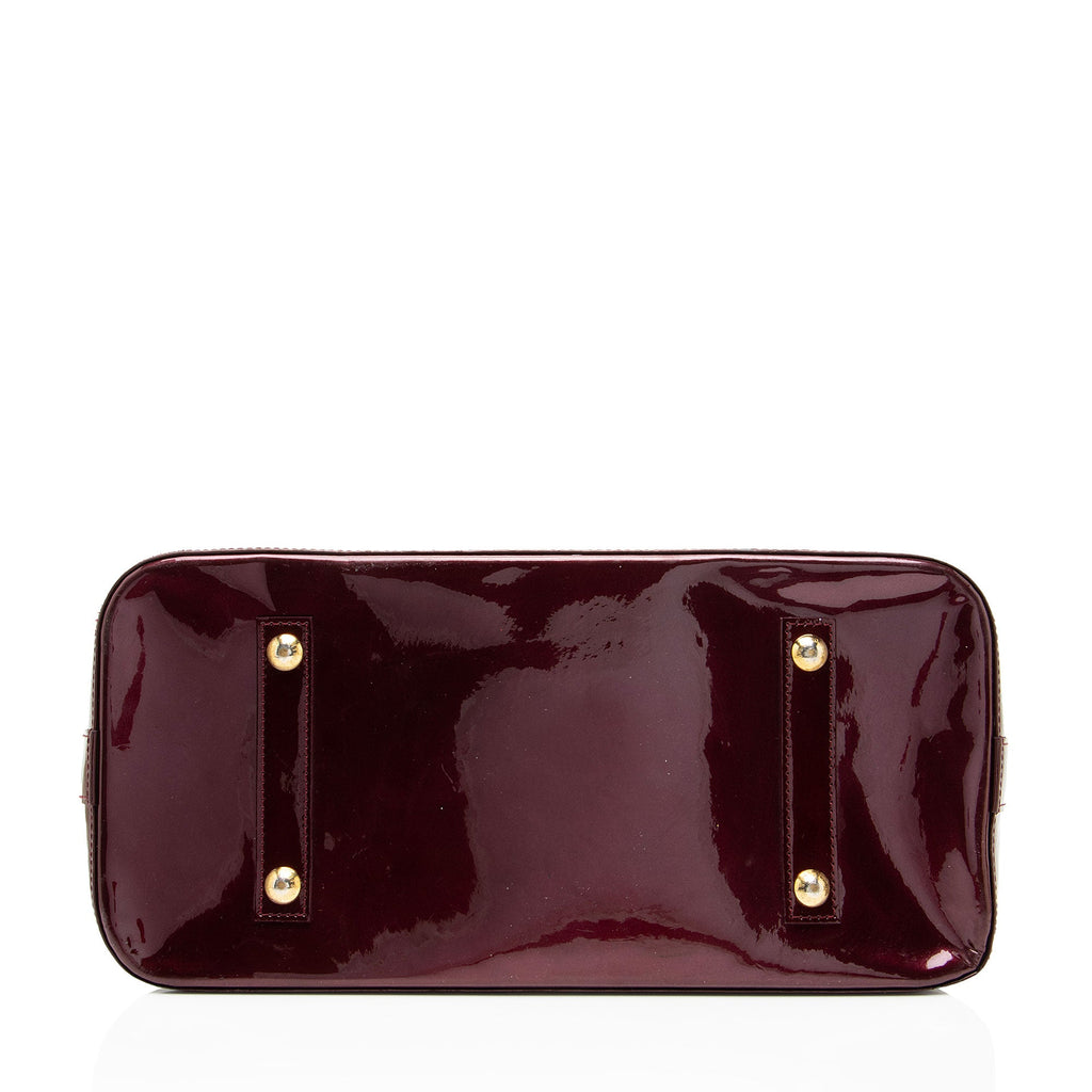 Louis Vuitton Monogram Vernis Alma GM Satchel