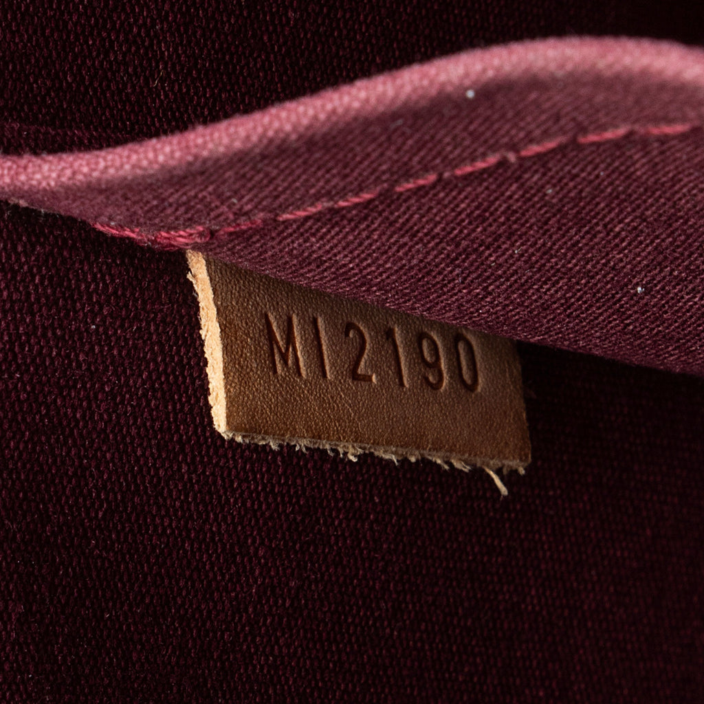 Louis Vuitton Monogram Vernis Alma GM Satchel