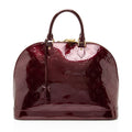 Louis Vuitton Monogram Vernis Alma GM Satchel
