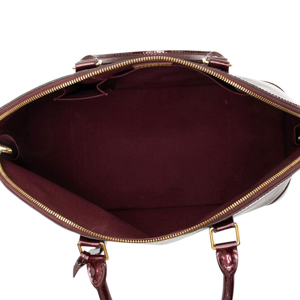 Louis Vuitton Monogram Vernis Alma GM Satchel