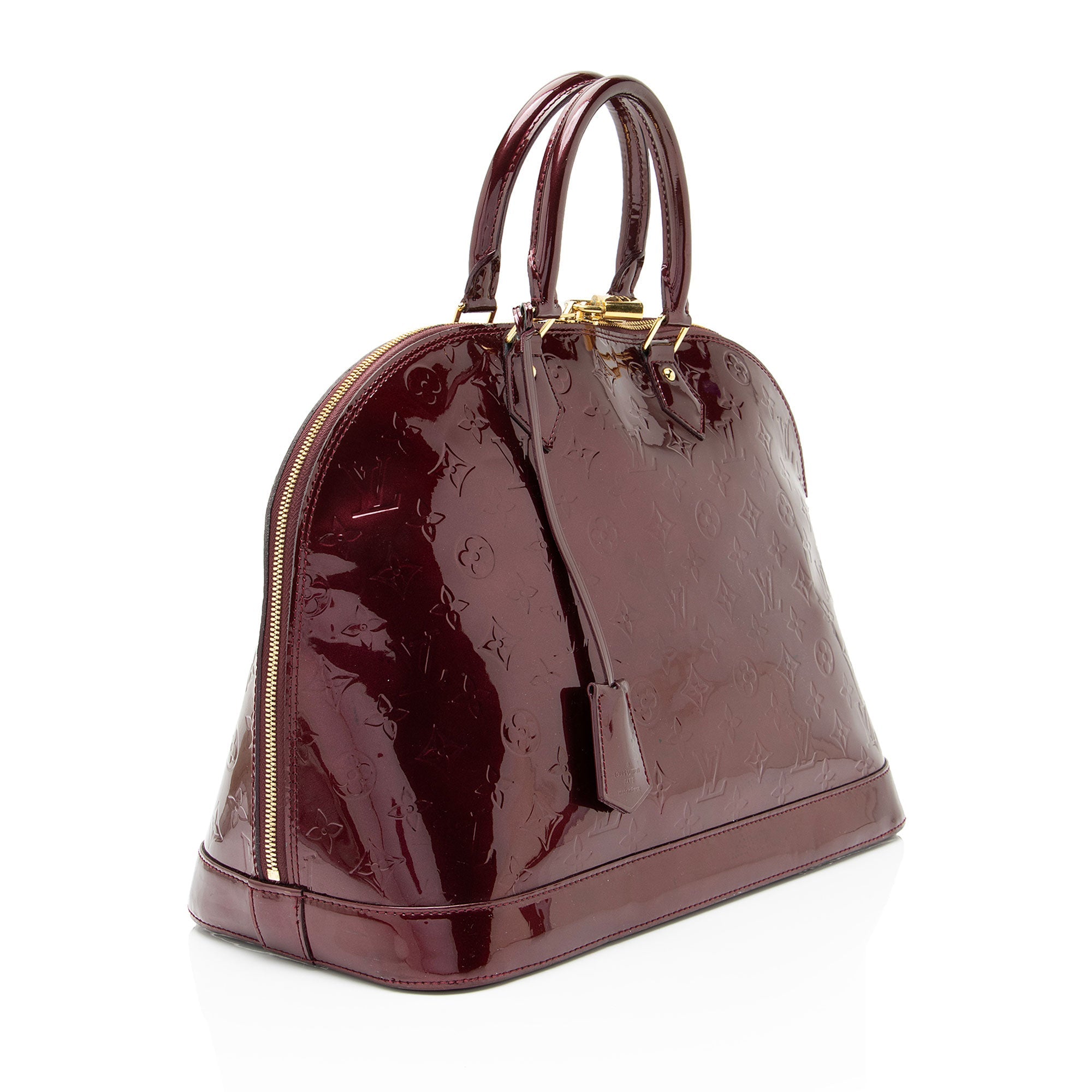 Louis Vuitton Monogram Vernis Alma GM Satchel