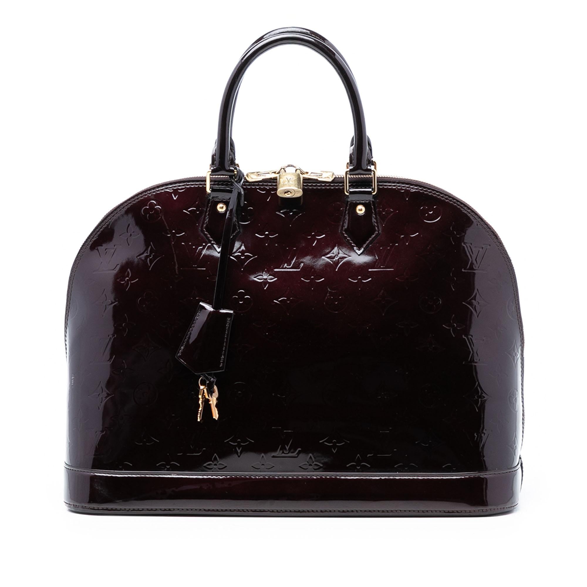 Louis Vuitton Monogram Vernis Alma GM