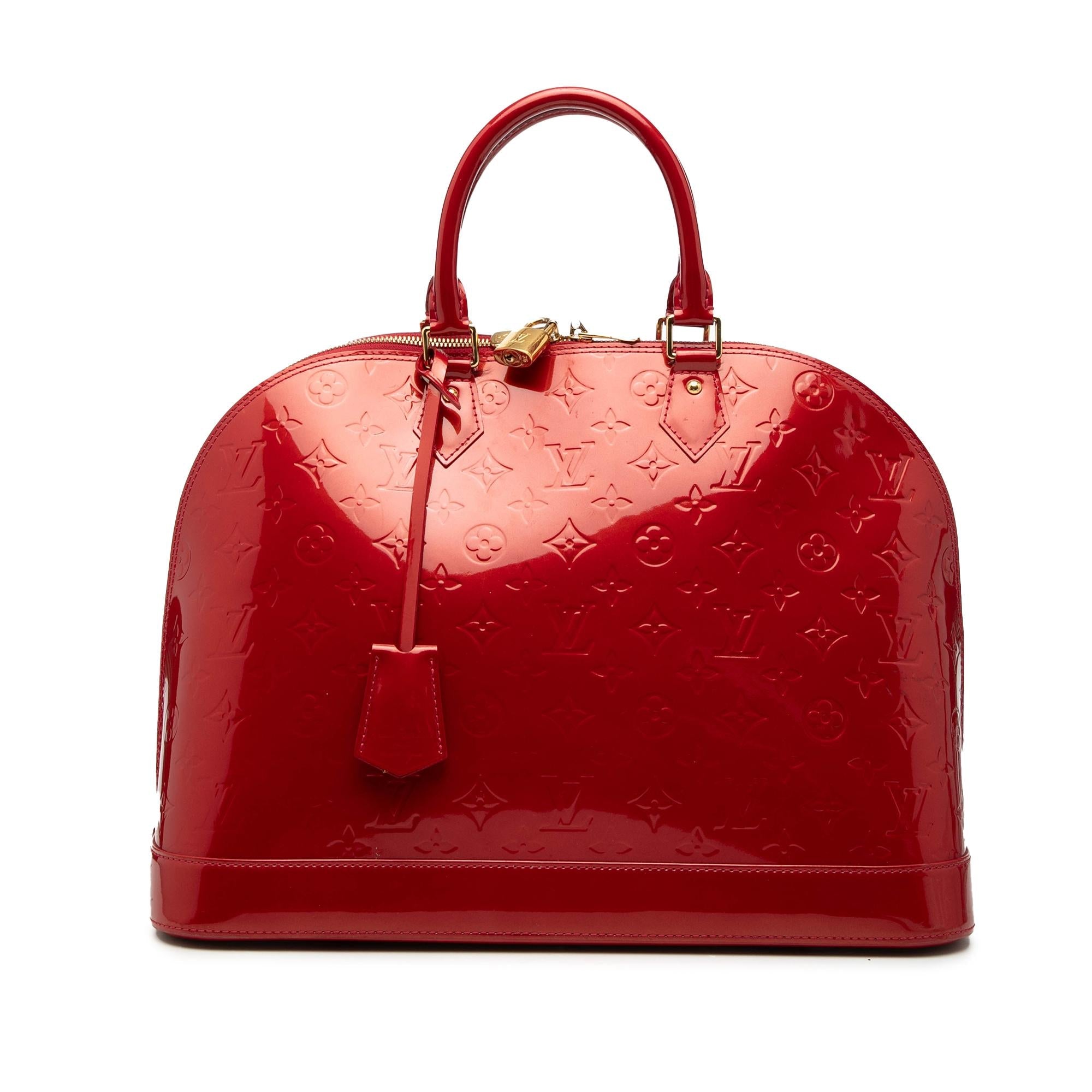 Louis Vuitton Monogram Vernis Alma GM