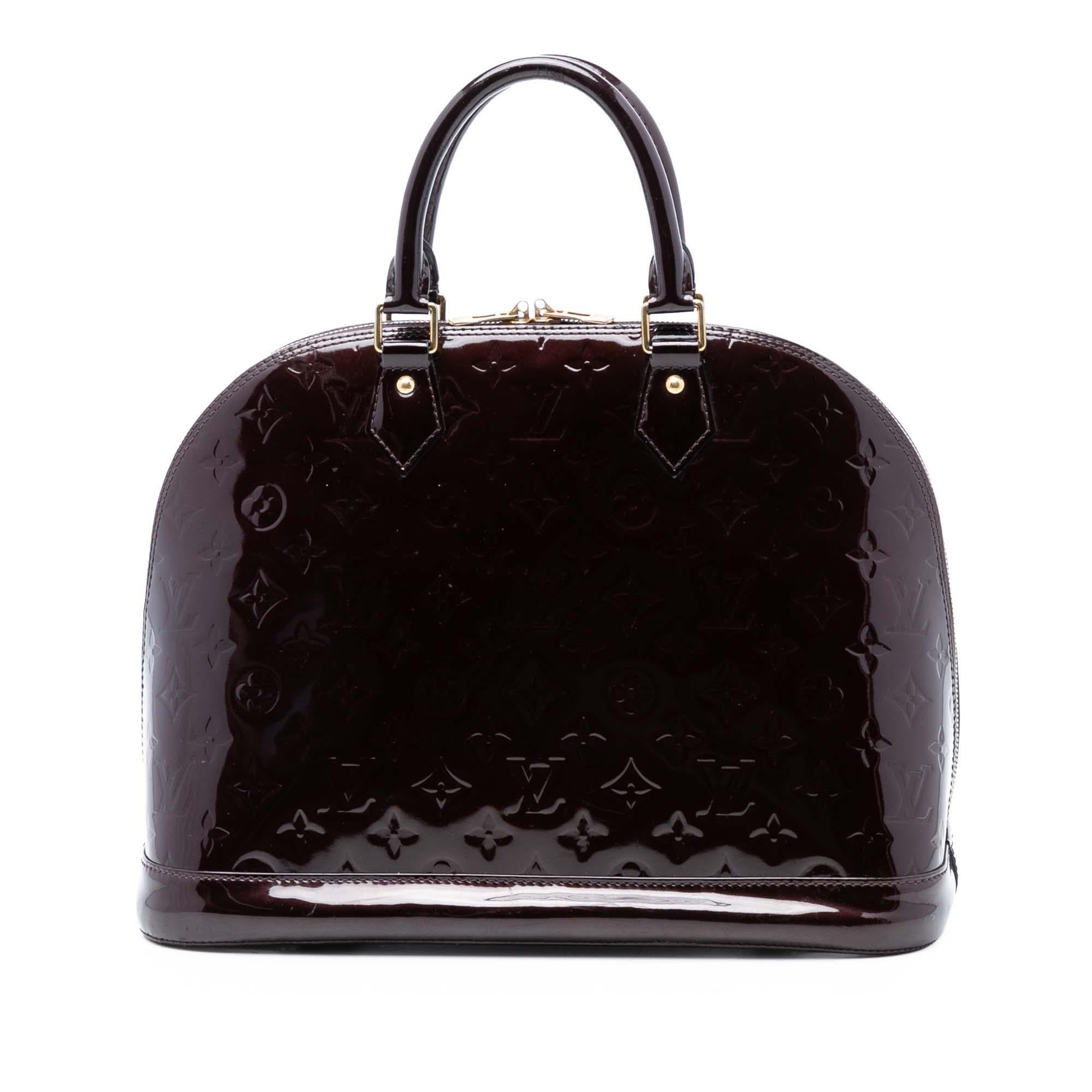 Louis Vuitton Monogram Vernis Alma MM