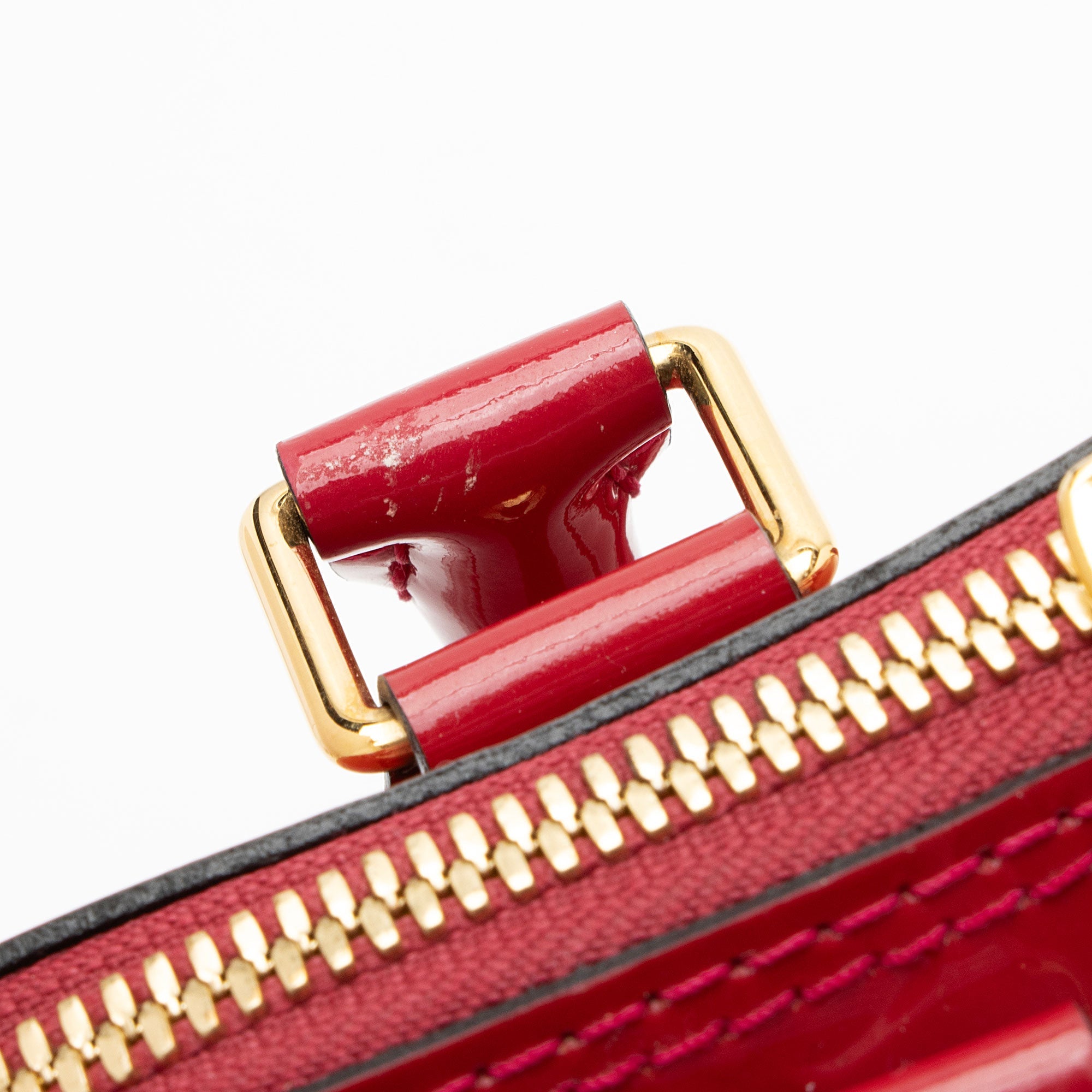 Louis Vuitton Monogram Vernis Alma PM Satchel