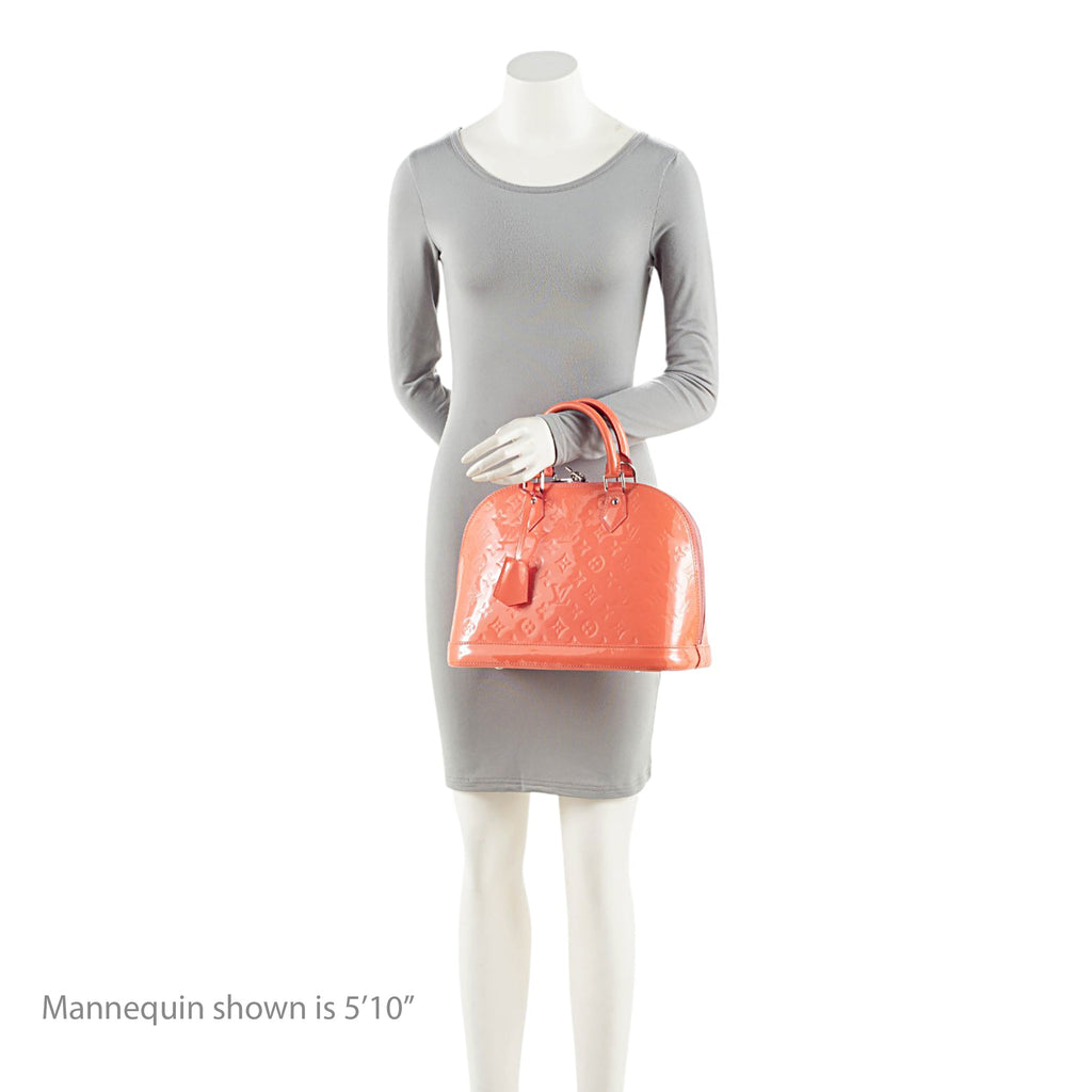 Louis Vuitton Monogram Vernis Alma PM Satchel