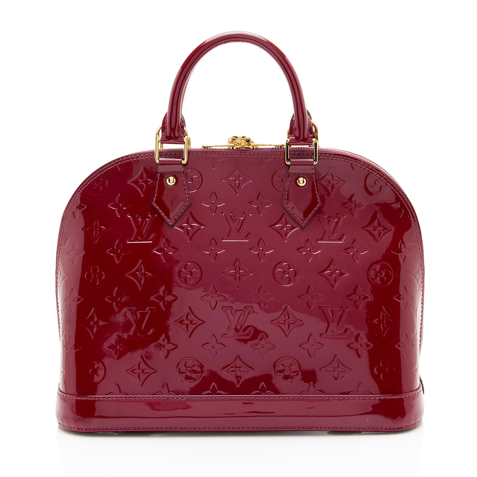 Louis Vuitton Monogram Vernis Alma PM Satchel