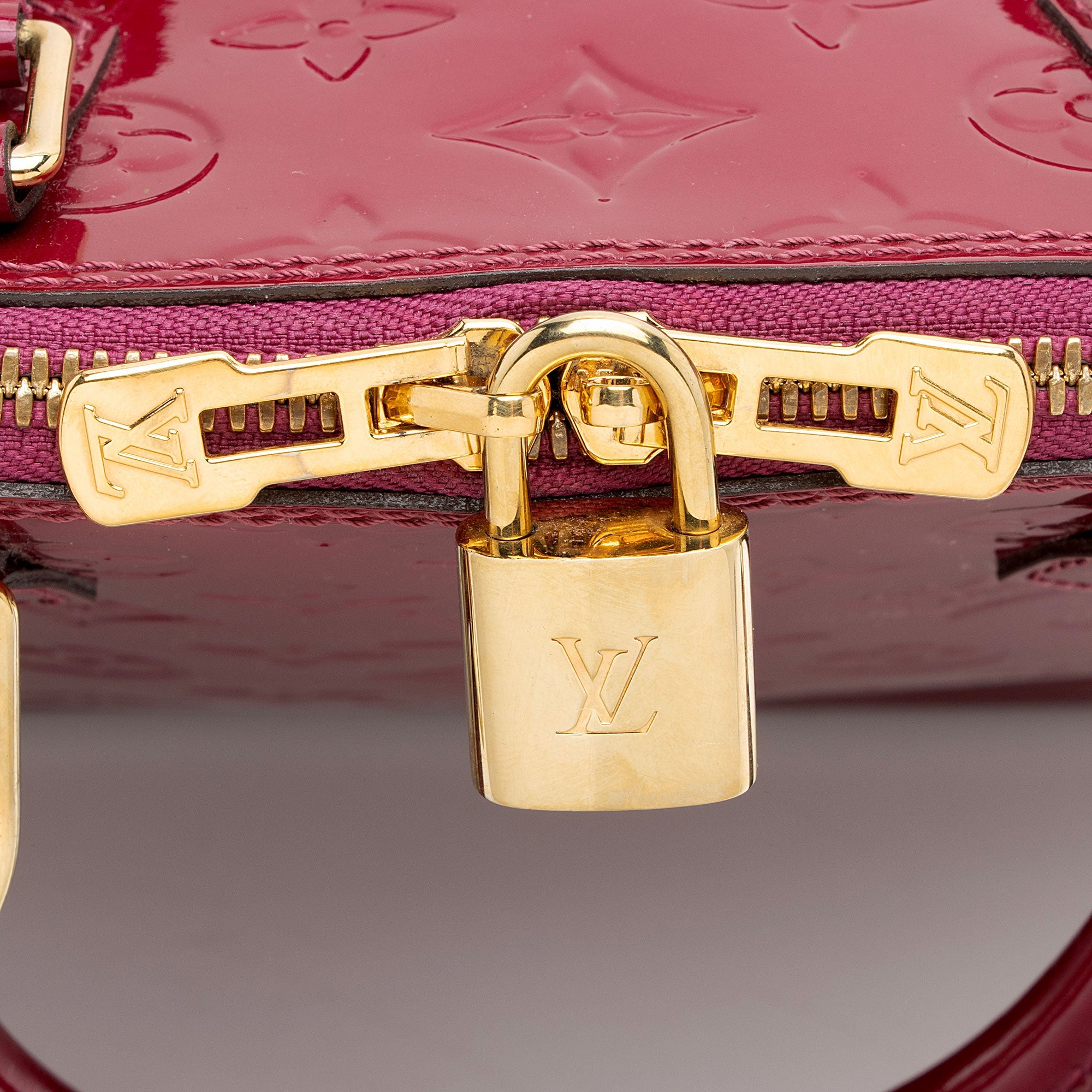 Louis Vuitton Monogram Vernis Alma PM Satchel