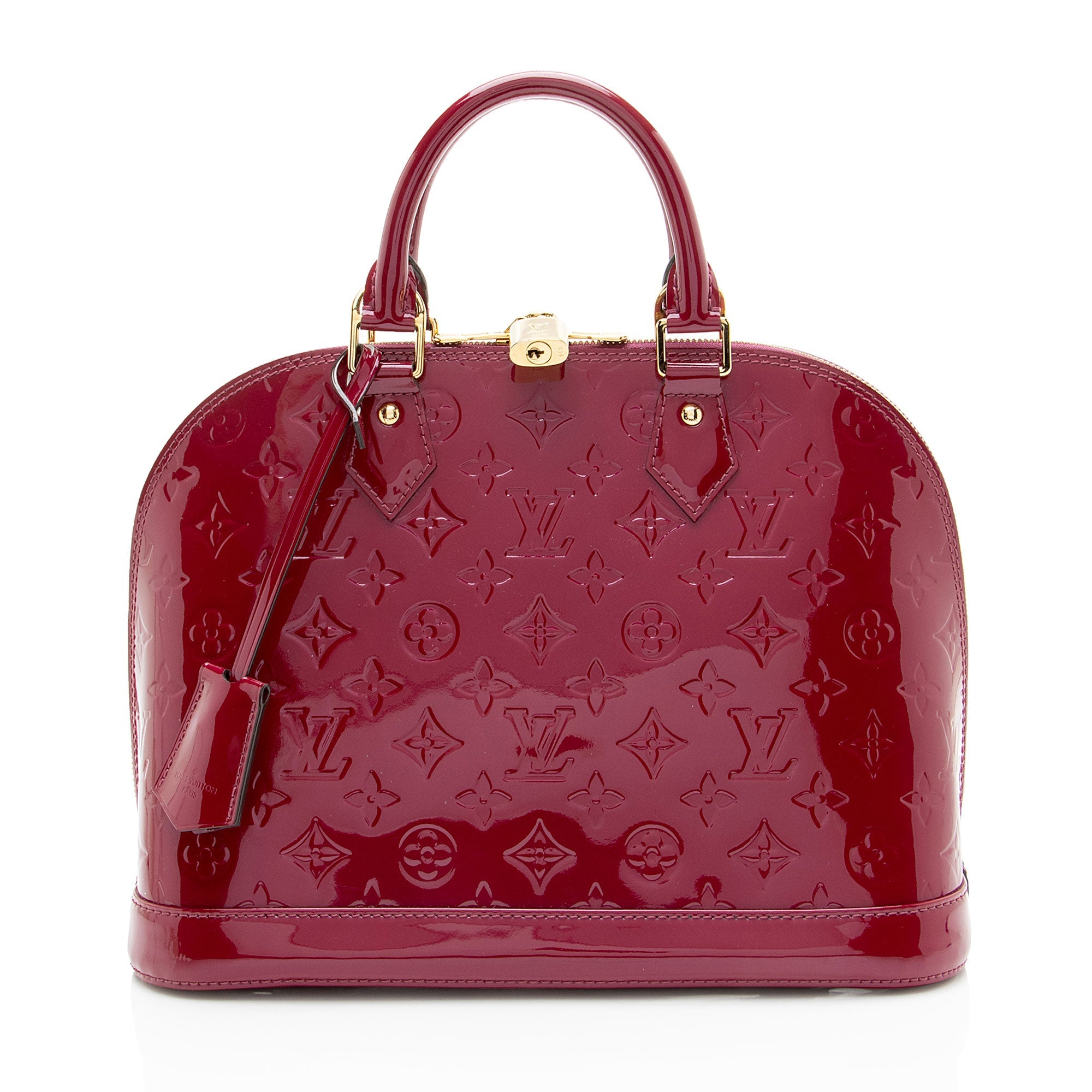 Louis Vuitton Monogram Vernis Alma PM Satchel