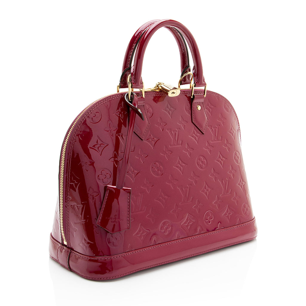 Louis Vuitton Monogram Vernis Alma PM Satchel