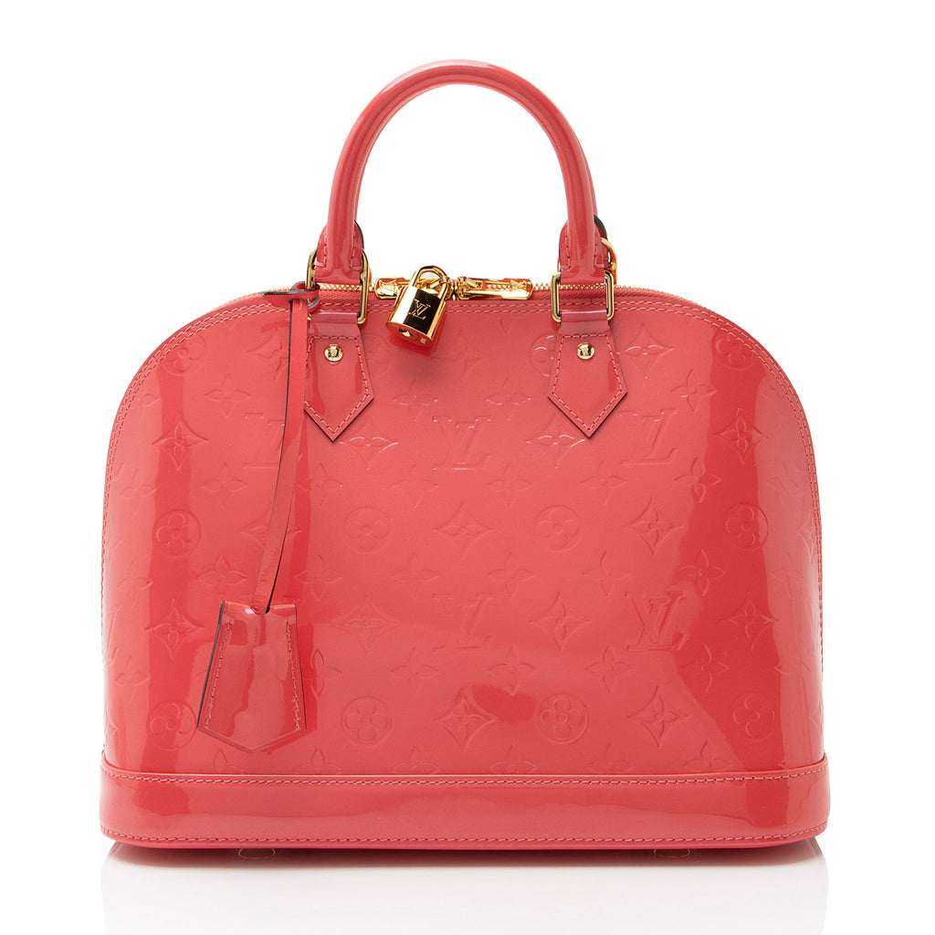 Louis Vuitton Monogram Vernis Alma PM Satchel