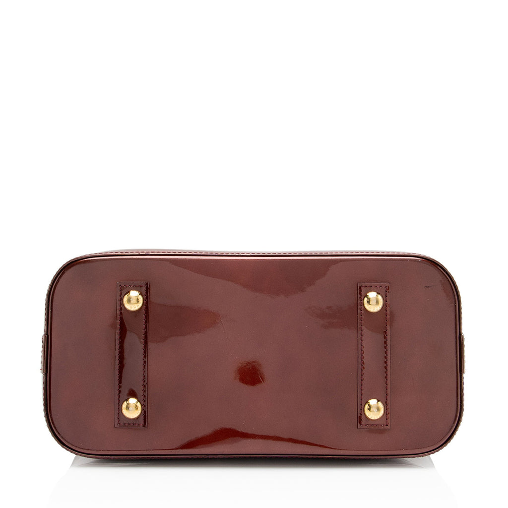 Louis Vuitton Monogram Vernis Alma PM Satchel