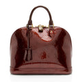 Louis Vuitton Monogram Vernis Alma PM Satchel
