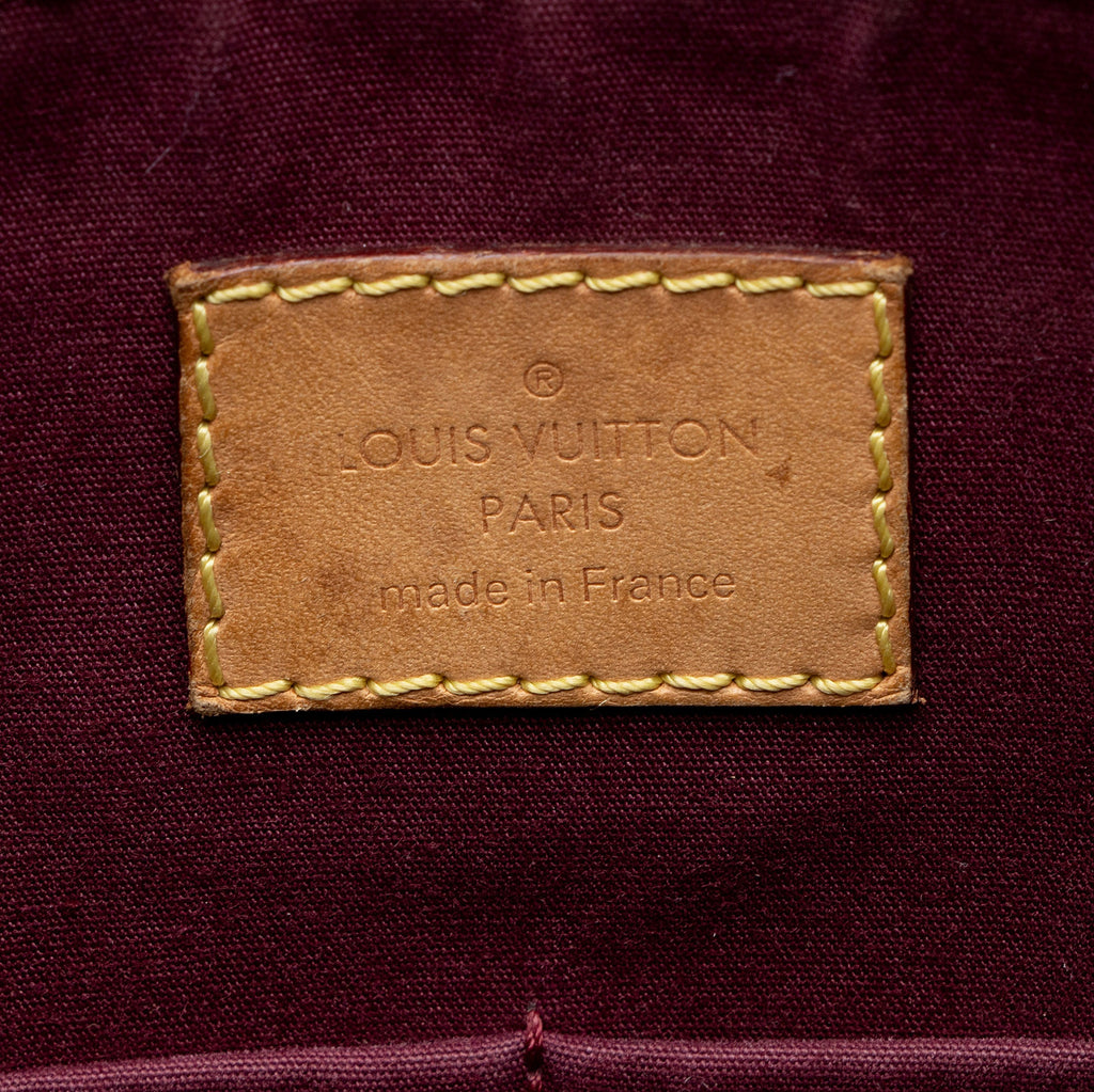 Louis Vuitton Monogram Vernis Alma PM Satchel