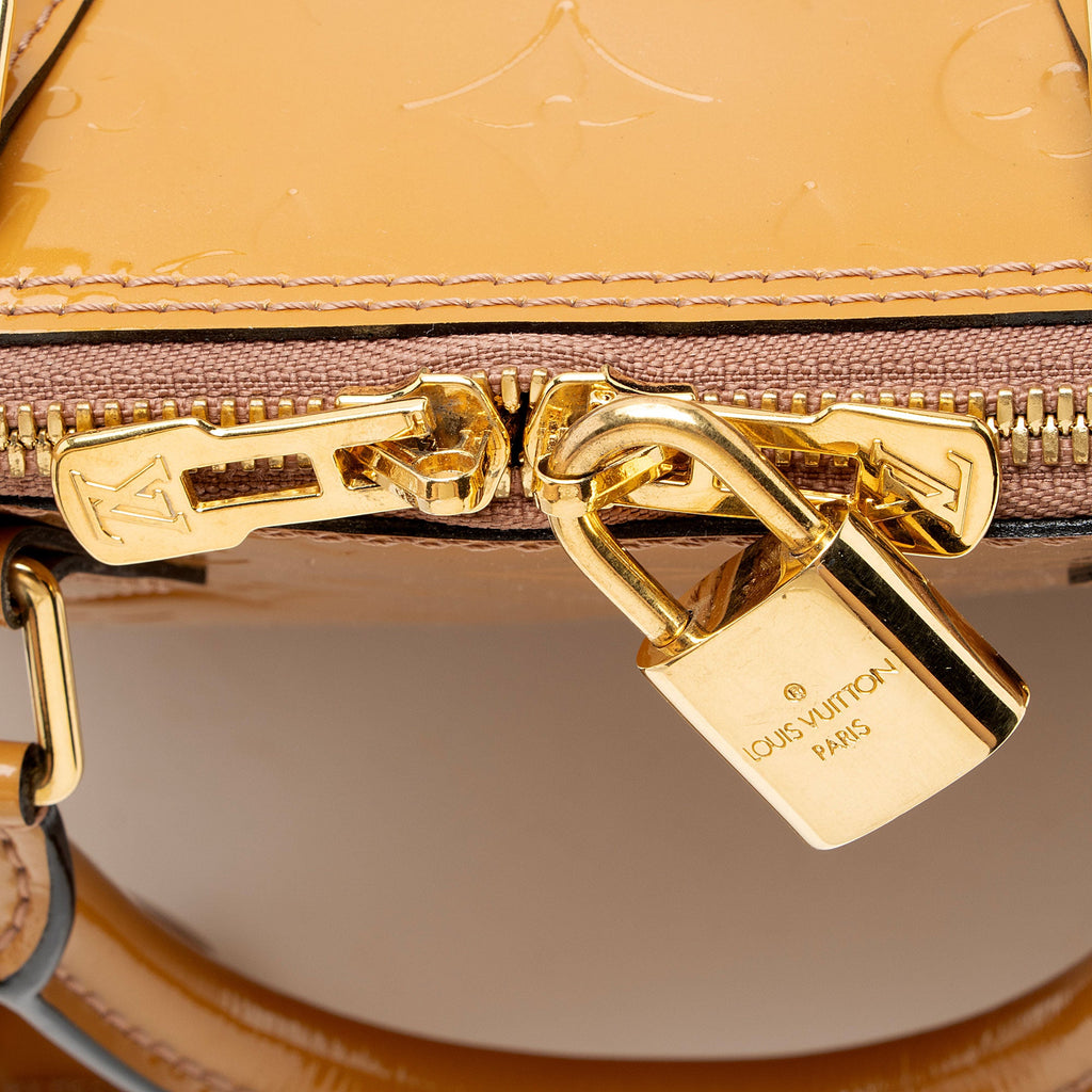 Louis Vuitton Monogram Vernis Alma PM Satchel