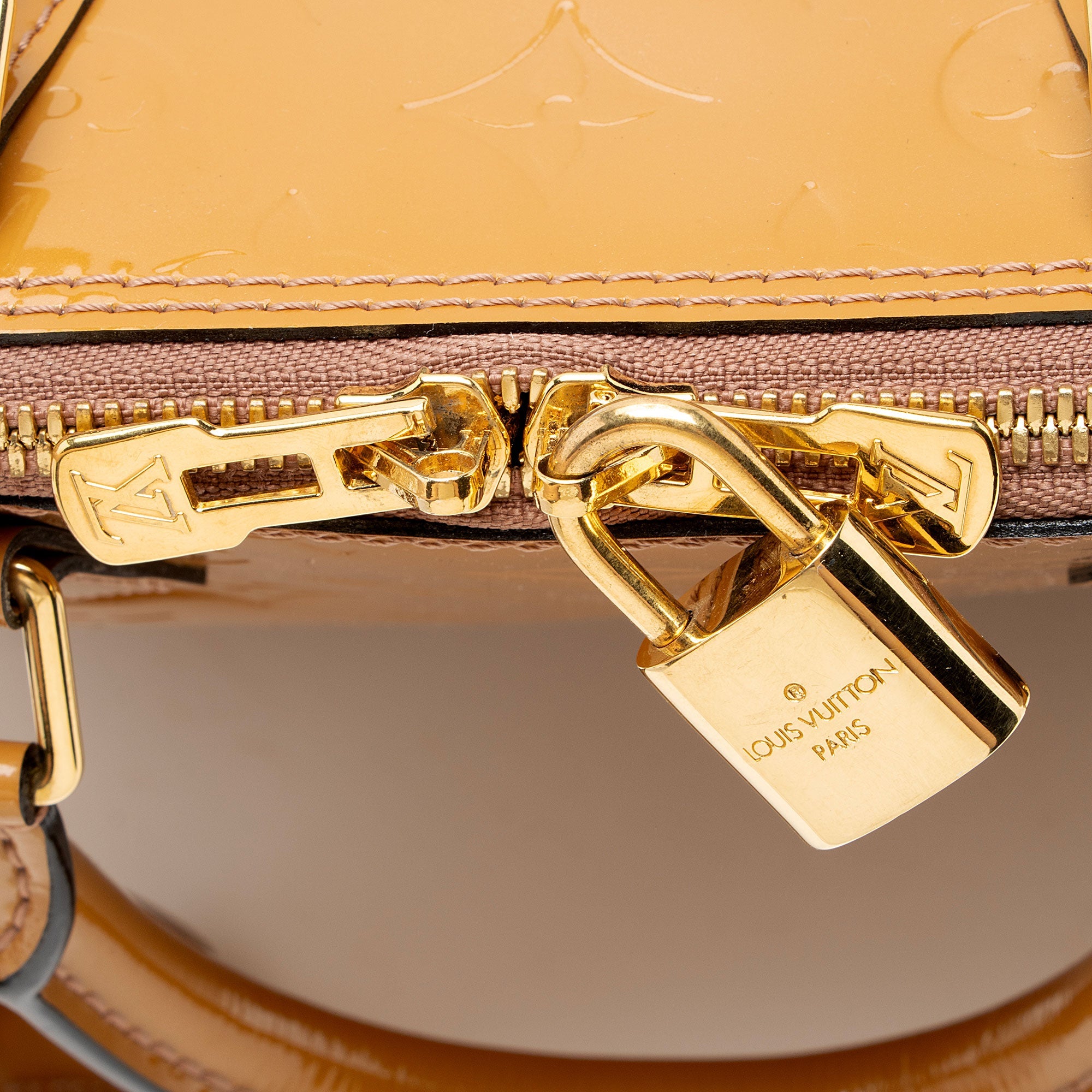 Louis Vuitton Monogram Vernis Alma PM Satchel