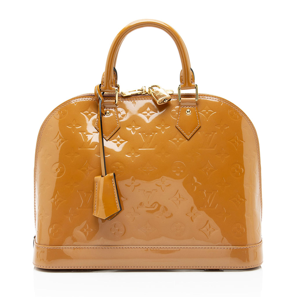 Louis Vuitton Monogram Vernis Alma PM Satchel