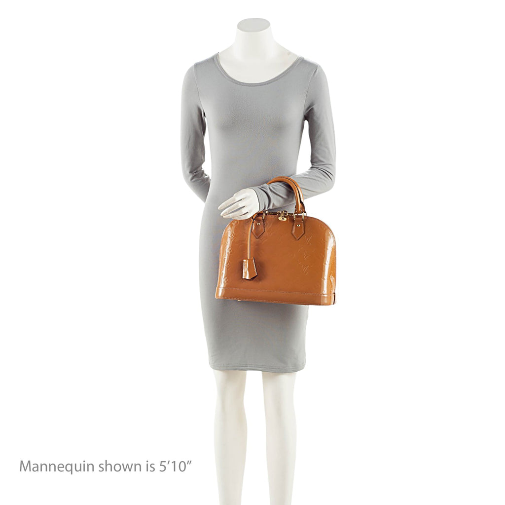 Louis Vuitton Monogram Vernis Alma PM Satchel