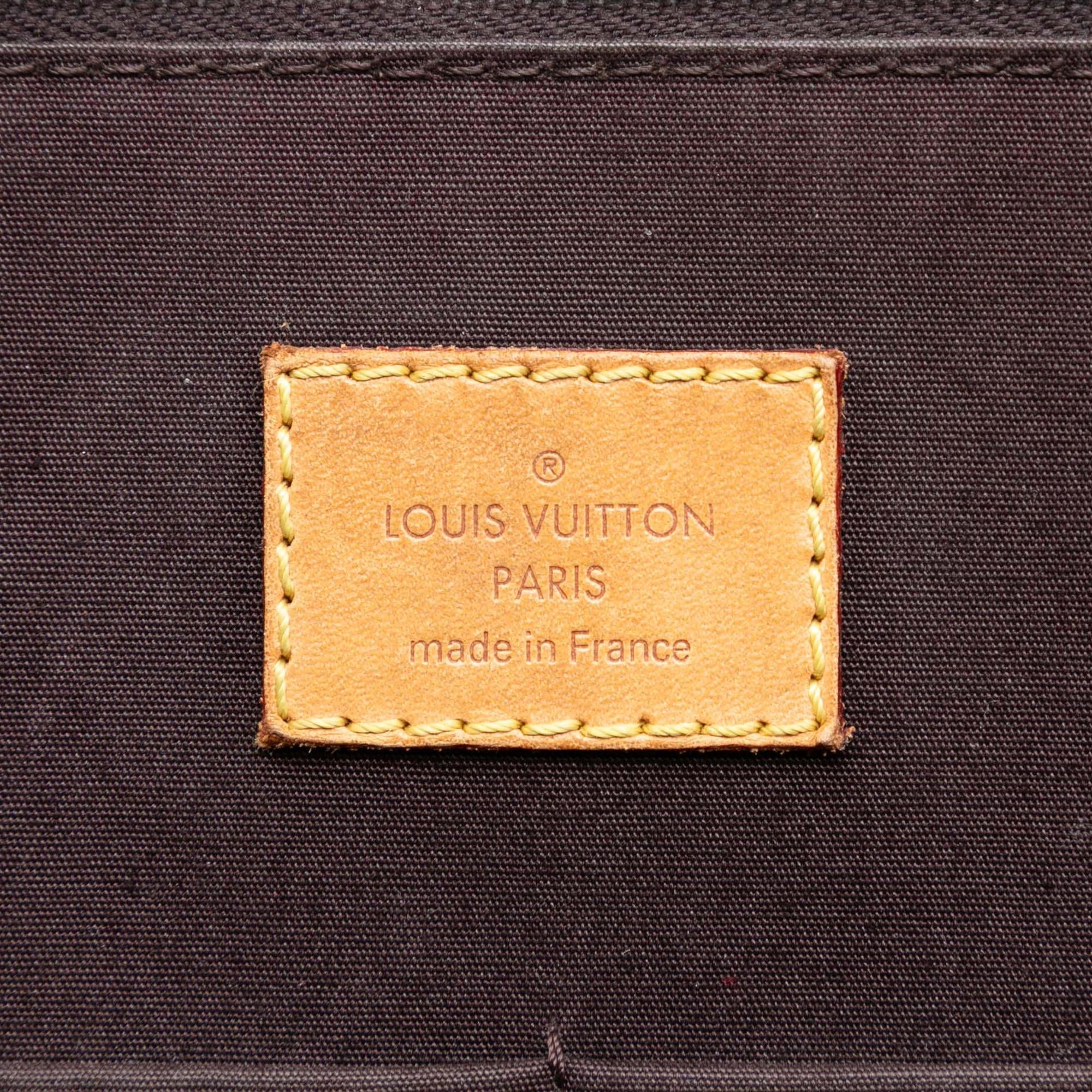 Louis Vuitton Monogram Vernis Alma PM