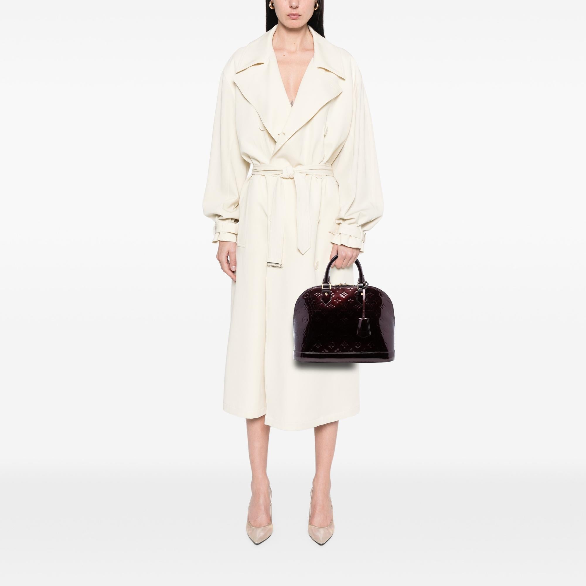 Louis Vuitton Monogram Vernis Alma PM