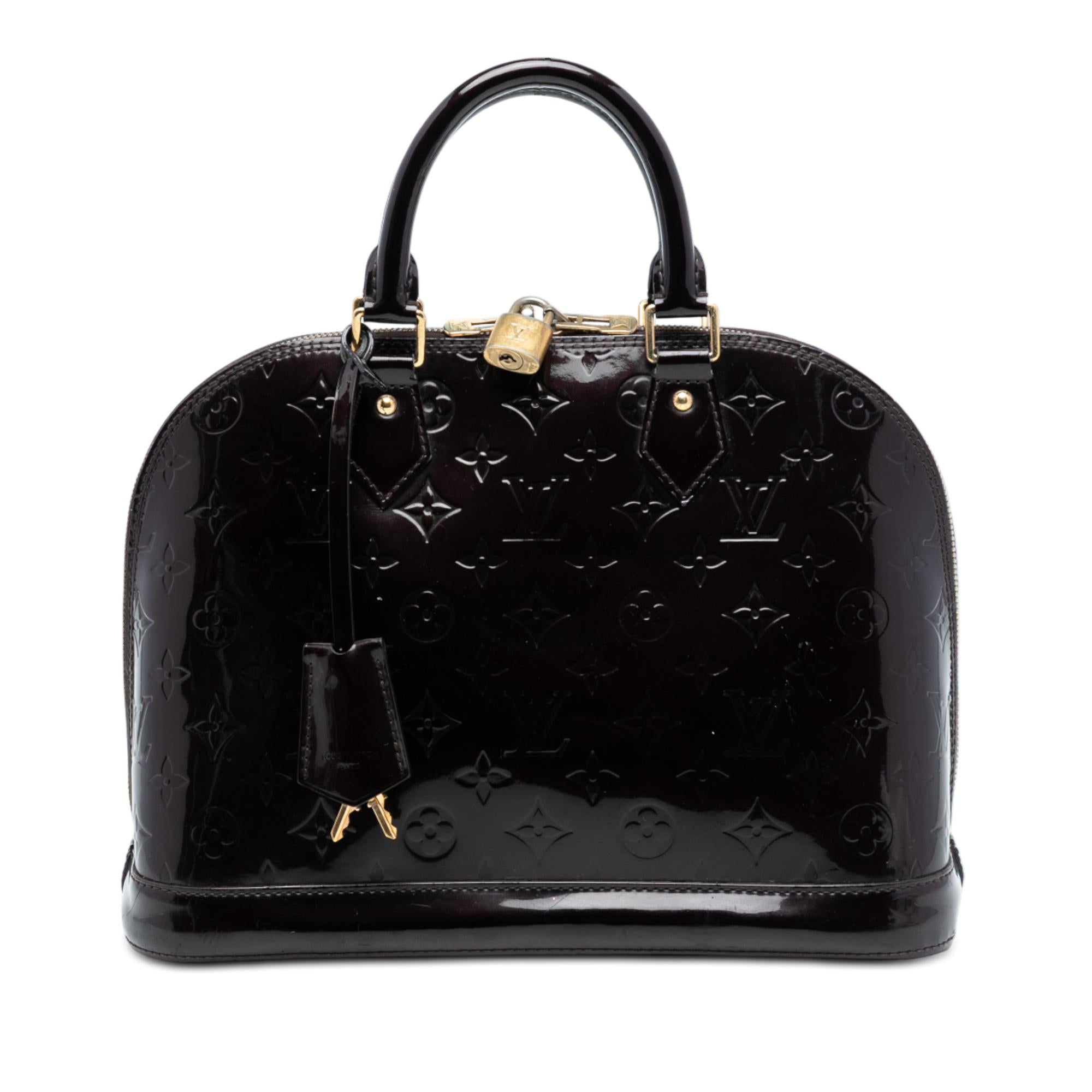 Louis Vuitton Monogram Vernis Alma PM
