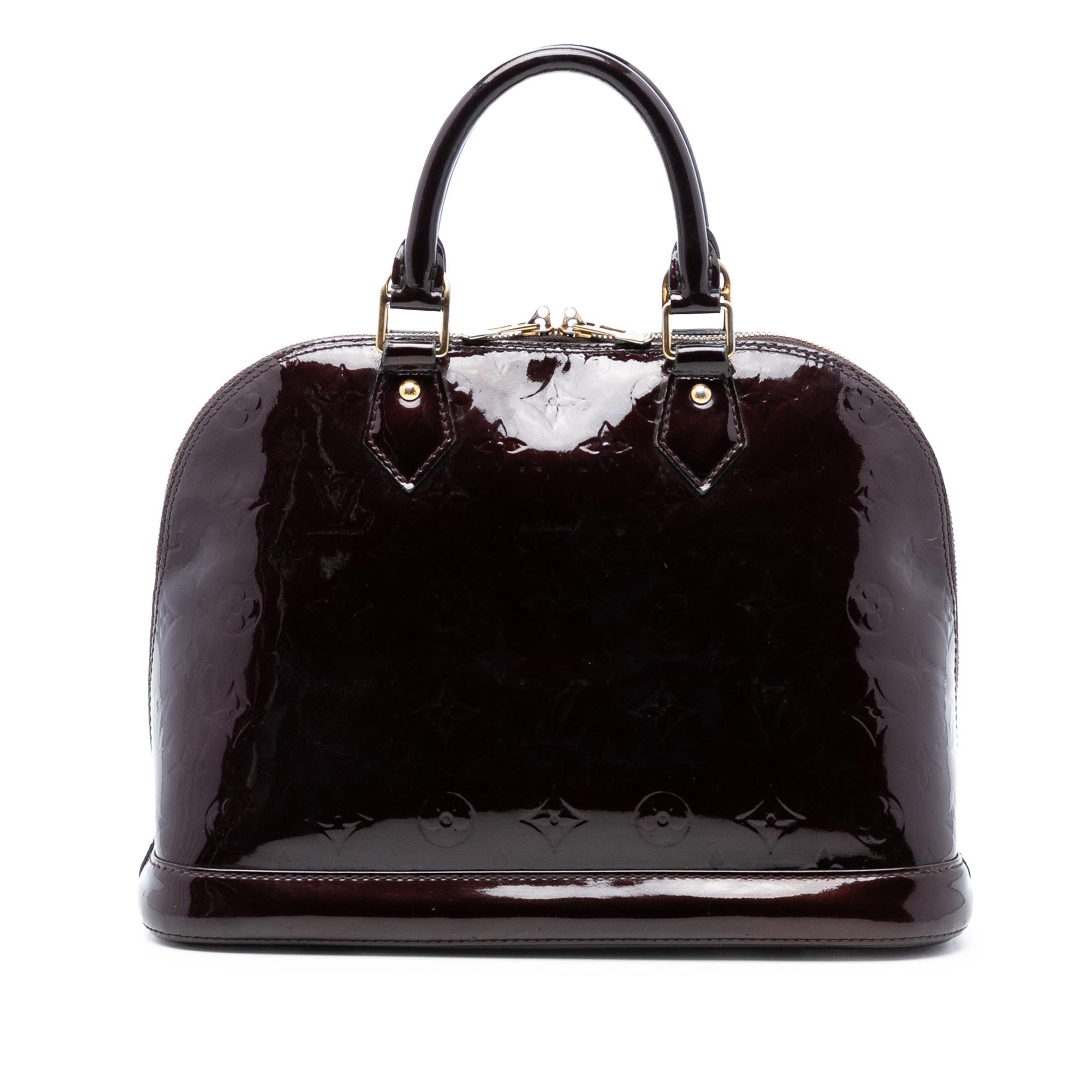 Louis Vuitton Monogram Vernis Alma PM