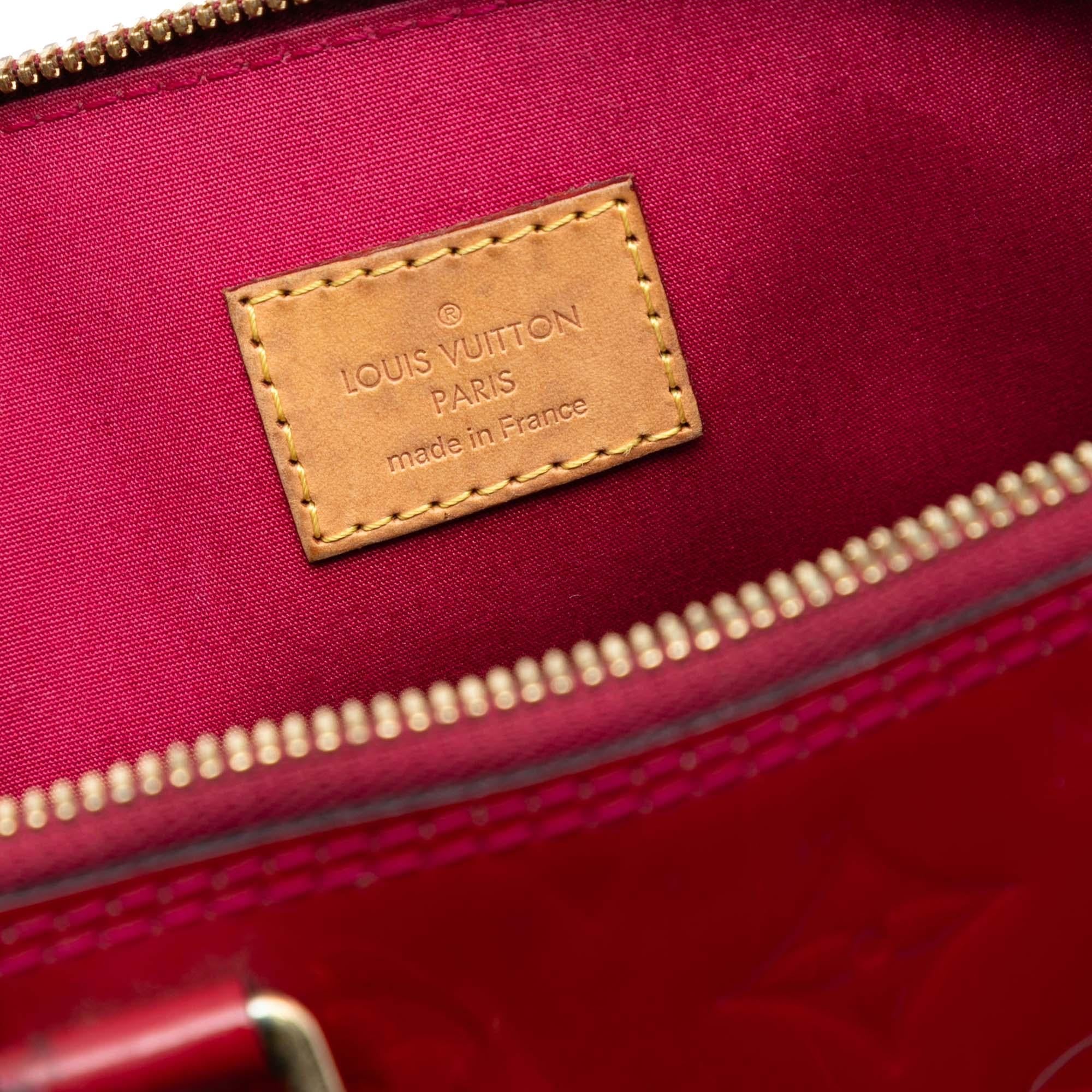 Louis Vuitton Monogram Vernis Alma PM