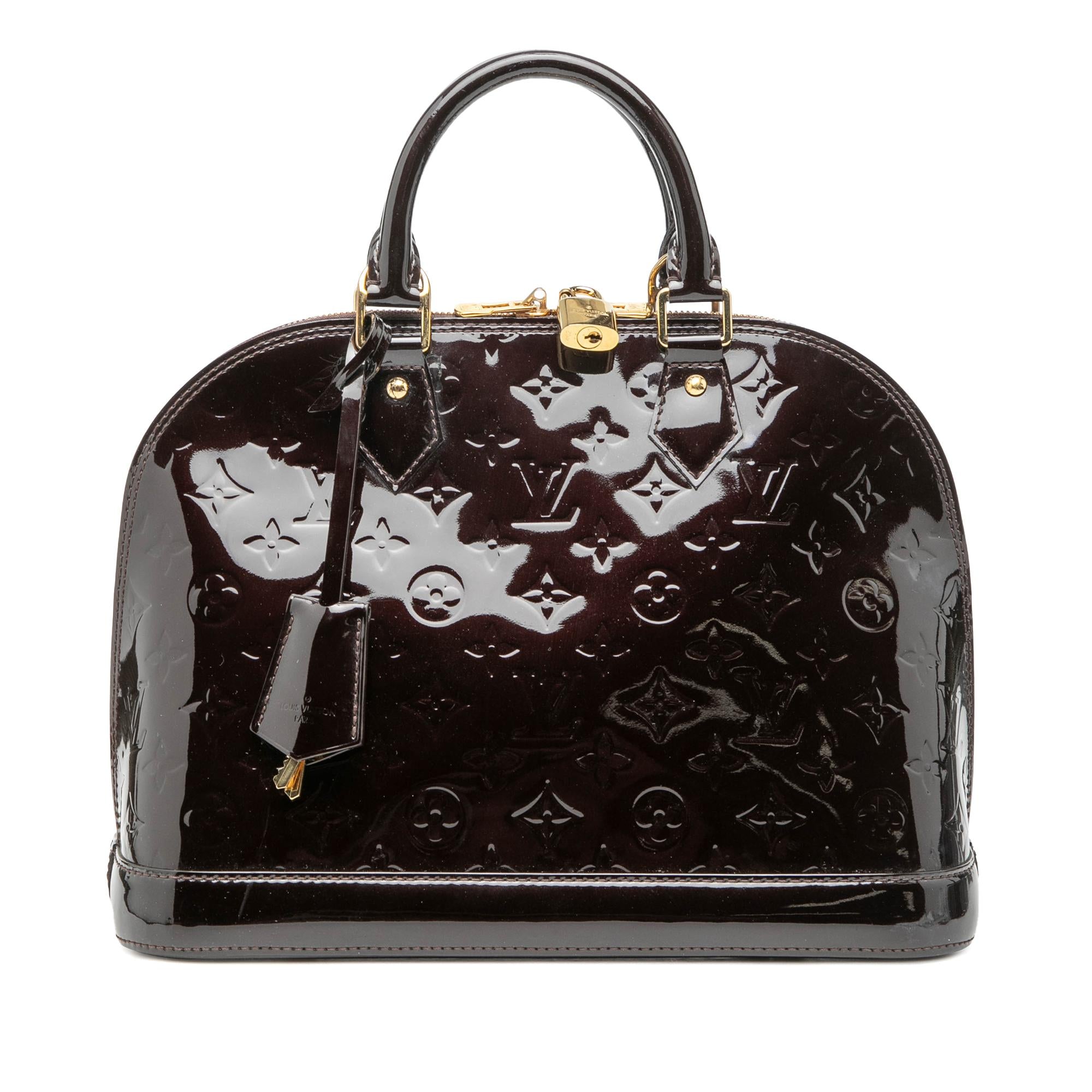 Louis Vuitton Monogram Vernis Alma PM
