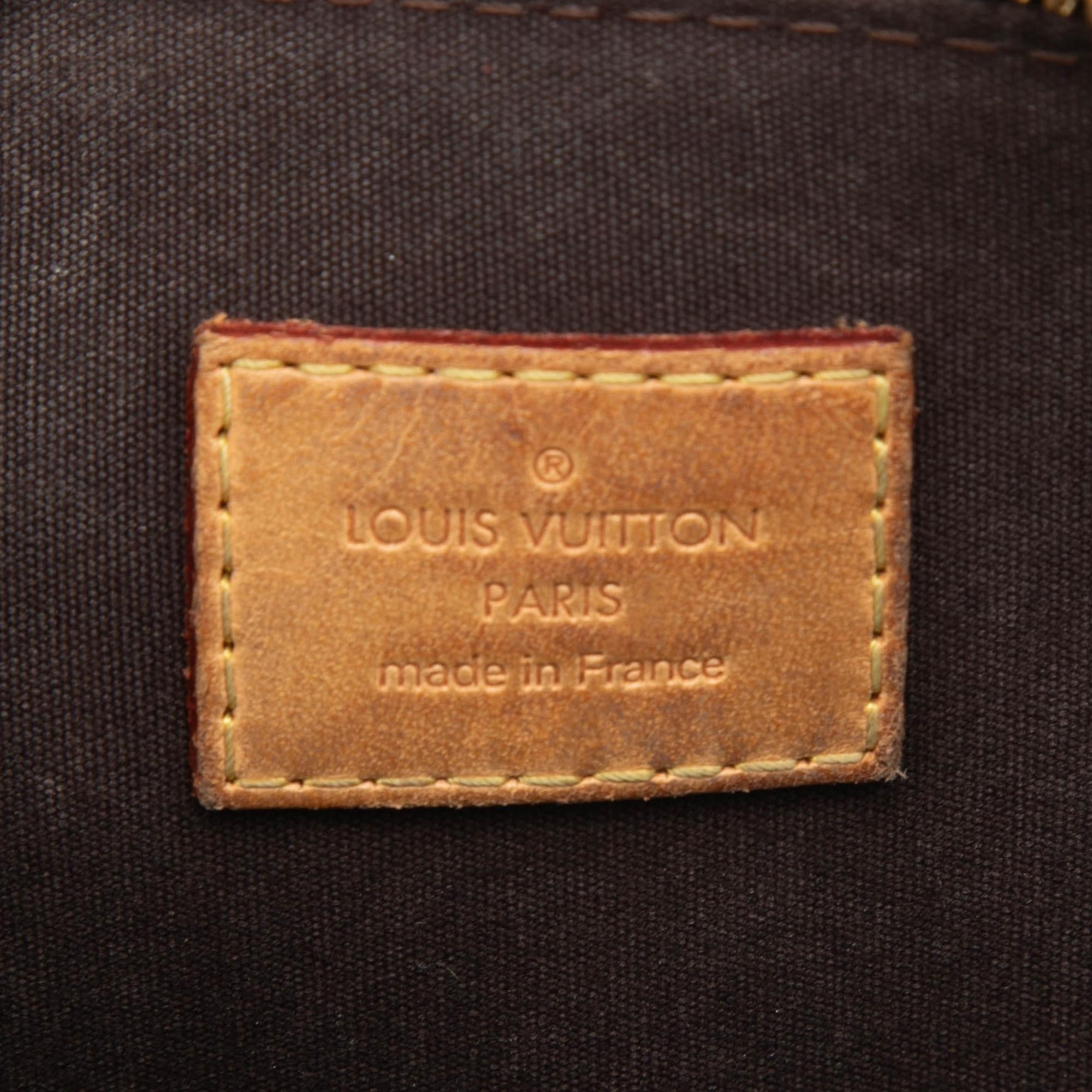 Louis Vuitton Monogram Vernis Alma PM