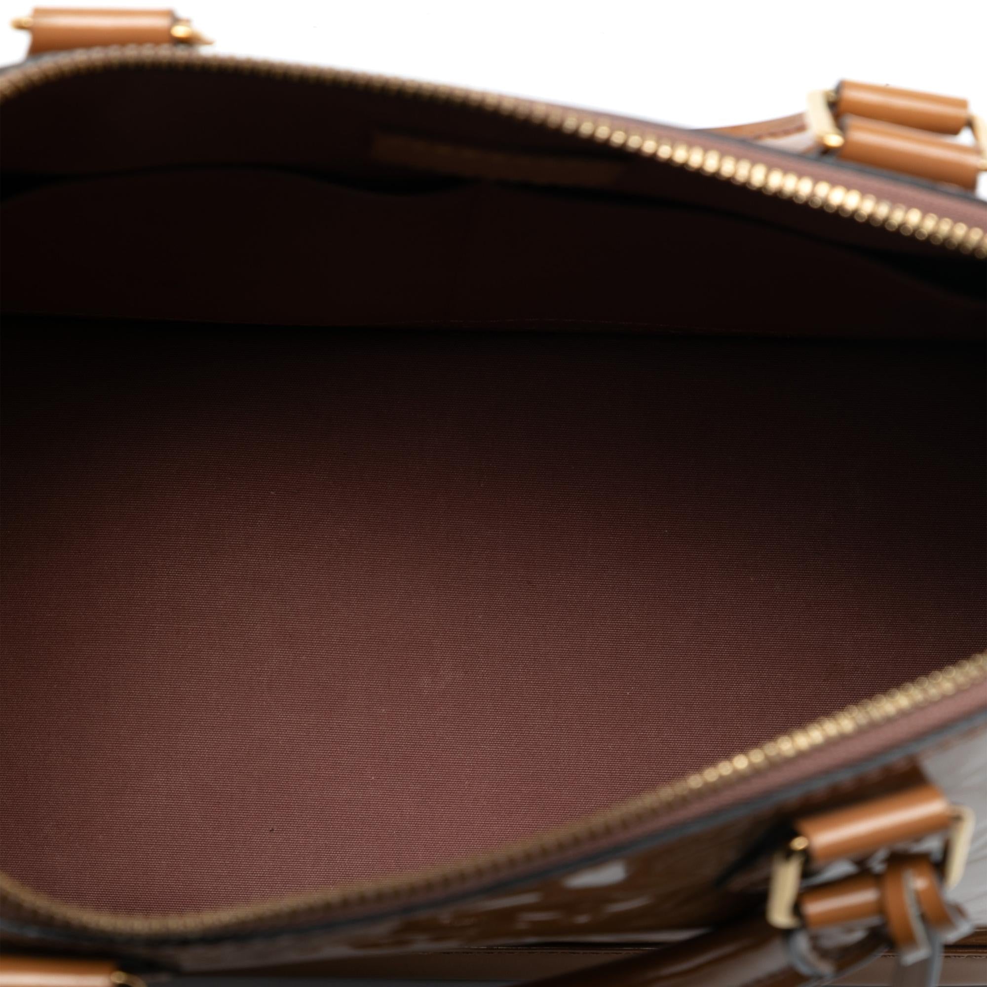 Louis Vuitton Monogram Vernis Alma PM