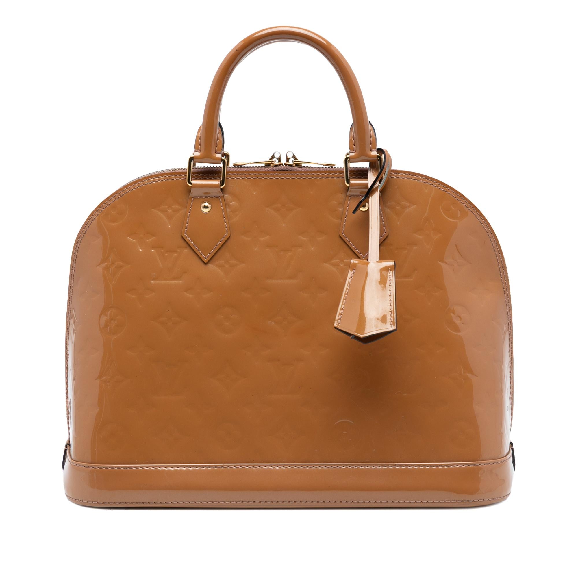 Louis Vuitton Monogram Vernis Alma PM