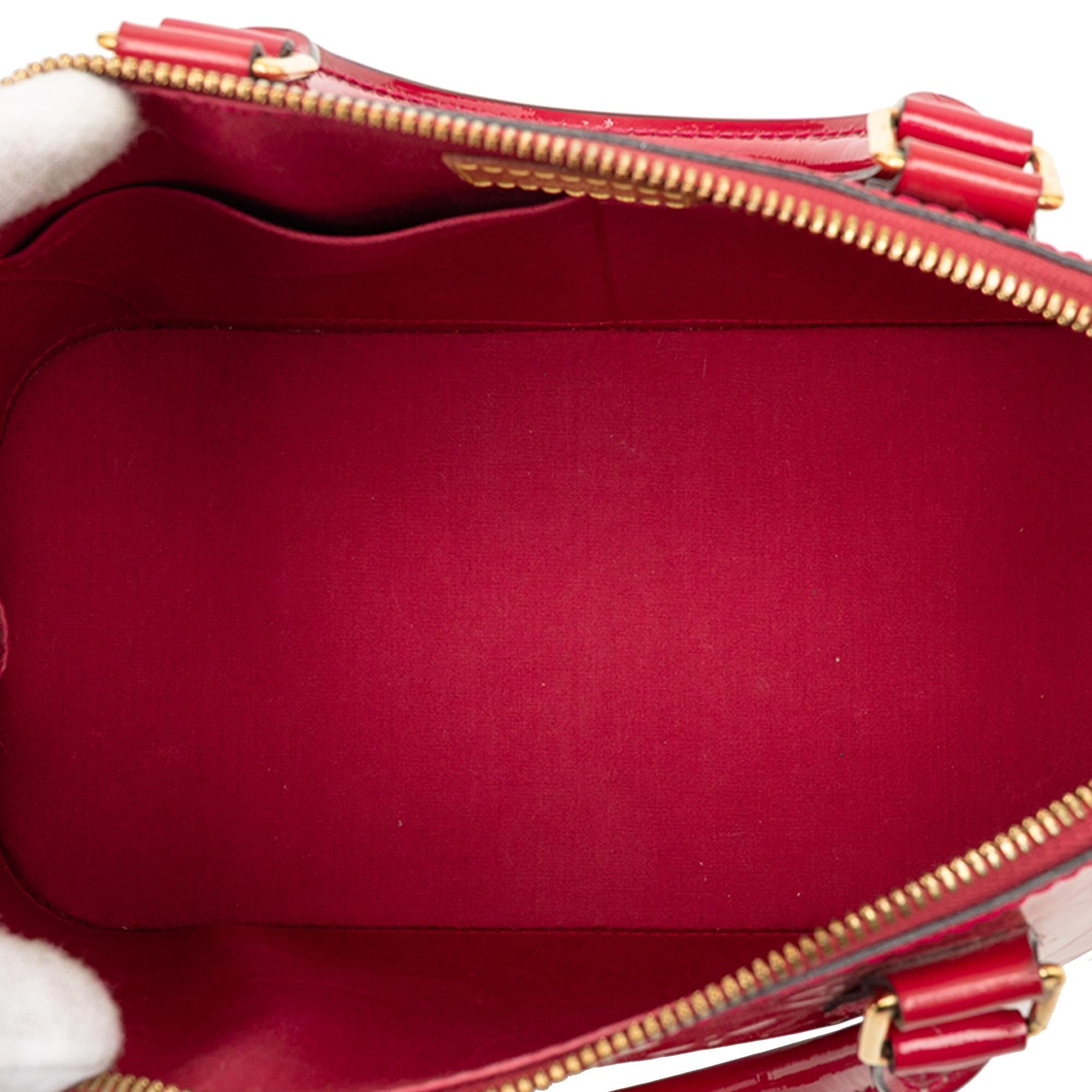 Louis Vuitton Monogram Vernis Alma PM